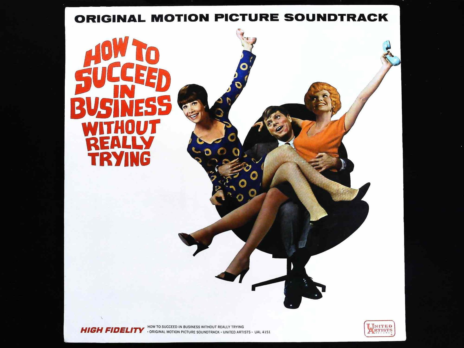 Frank Loesser, How To Succeed OST United Artists 1967 Mono Pressing (1 of 3)