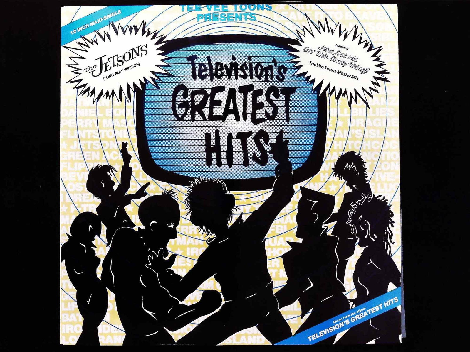 Hoyt Curtin The Jetsons Main Title / Jane Get Me Off This Crazy Thing 12-Inch Maxi-Single 1986 (1 of 3)