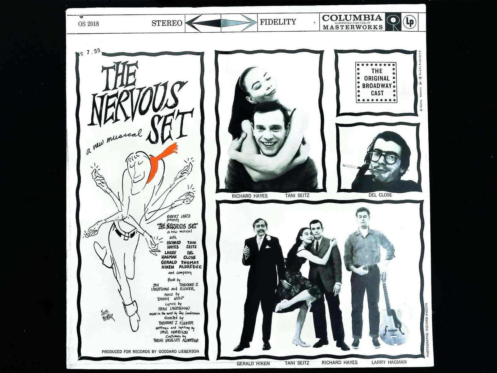 Landesman & Flicker, The Nervous Set Broadway Cast Columbia 1959 (1 of 2)