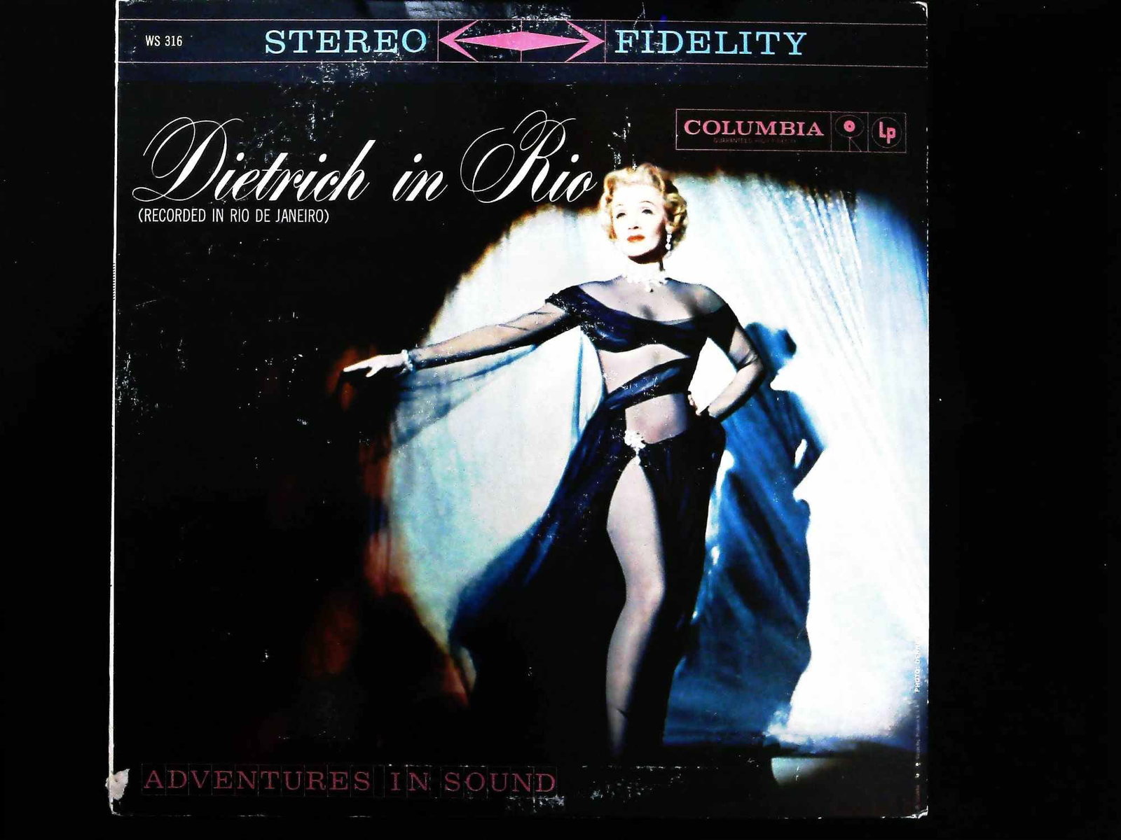 Marlene Dietrich In Rio Promotional Copy Stereo LP Record (1 of 3)