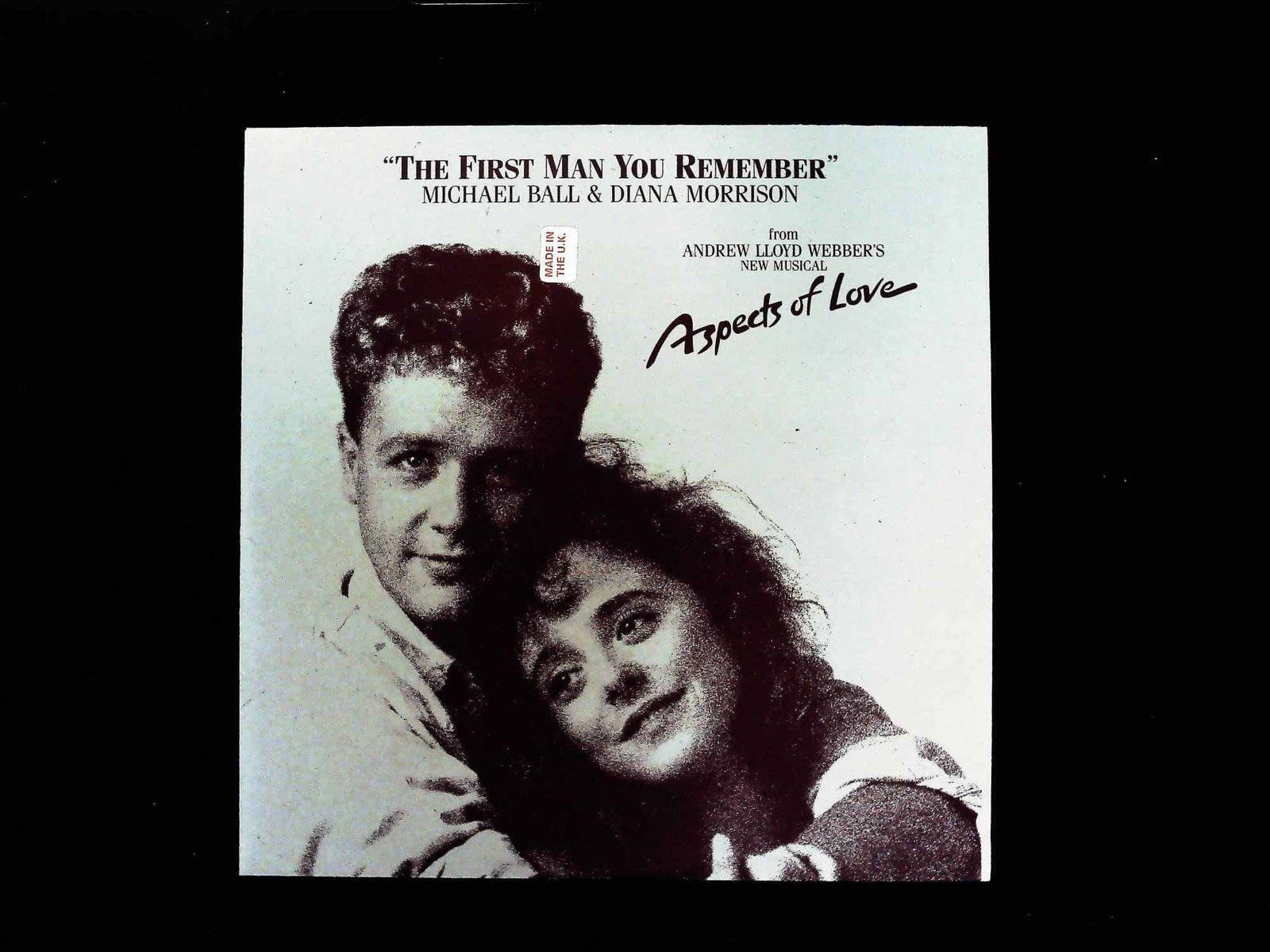 Michael Ball & Diana Morrison The First Man You Remember 12-Inch 45 RPM Single 1989 (1 of 3)