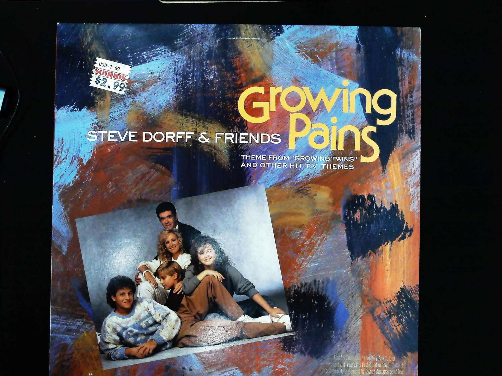 Steve Dorff and Friends Growing Pains and Other Hit TV Themes Promotional Vinyl LP (1 of 3)