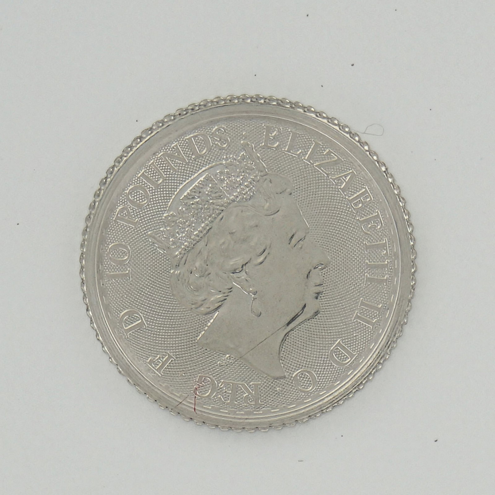 2022 Royal Mint 1/10 Troy Ounce .9995 Platinum Britannia Coin (1 of 2)