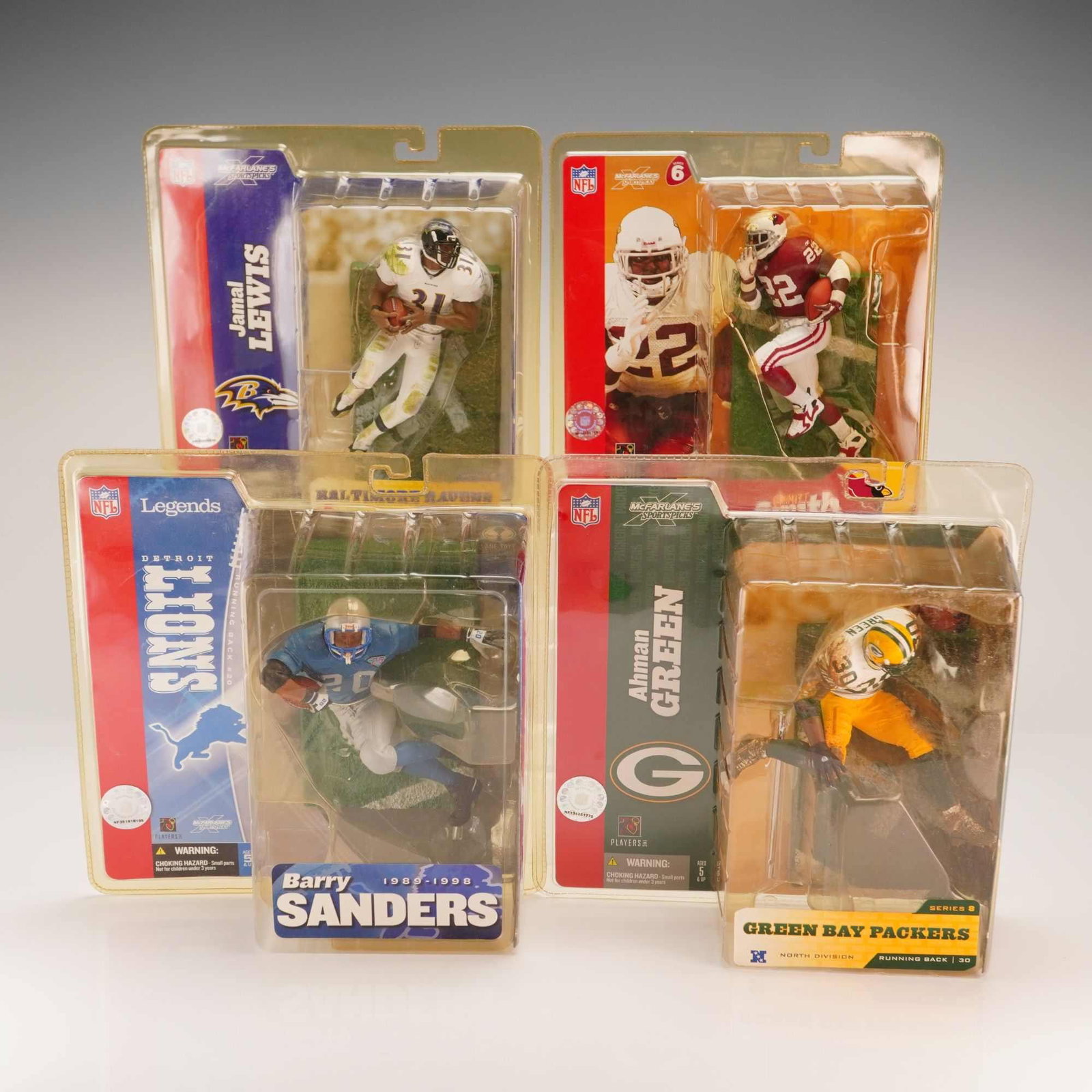 A Group of Four McFarlane Toys NFL Sportspicks Action Figures in Boxes (1 of 3)