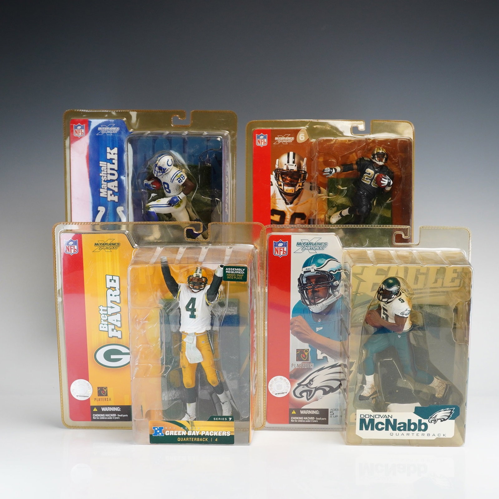 4pc Lot of McFarlane Toys NFL Sportspicks Action Figures in Original Packaging (1 of 3)