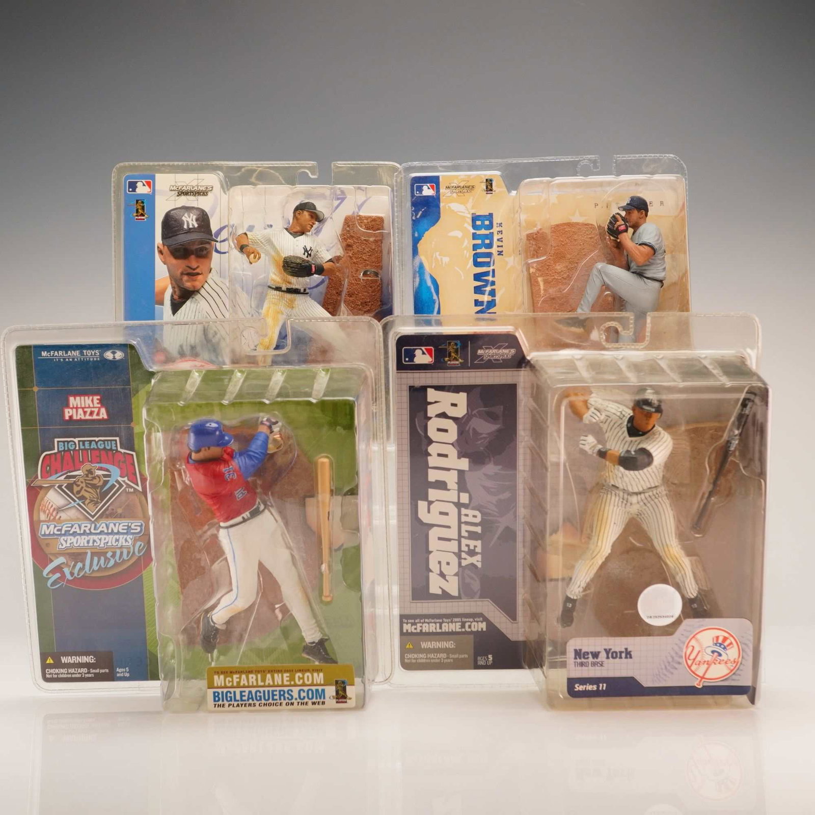 4pc MLB Sports Picks Series Figurines in Boxes (1 of 3)