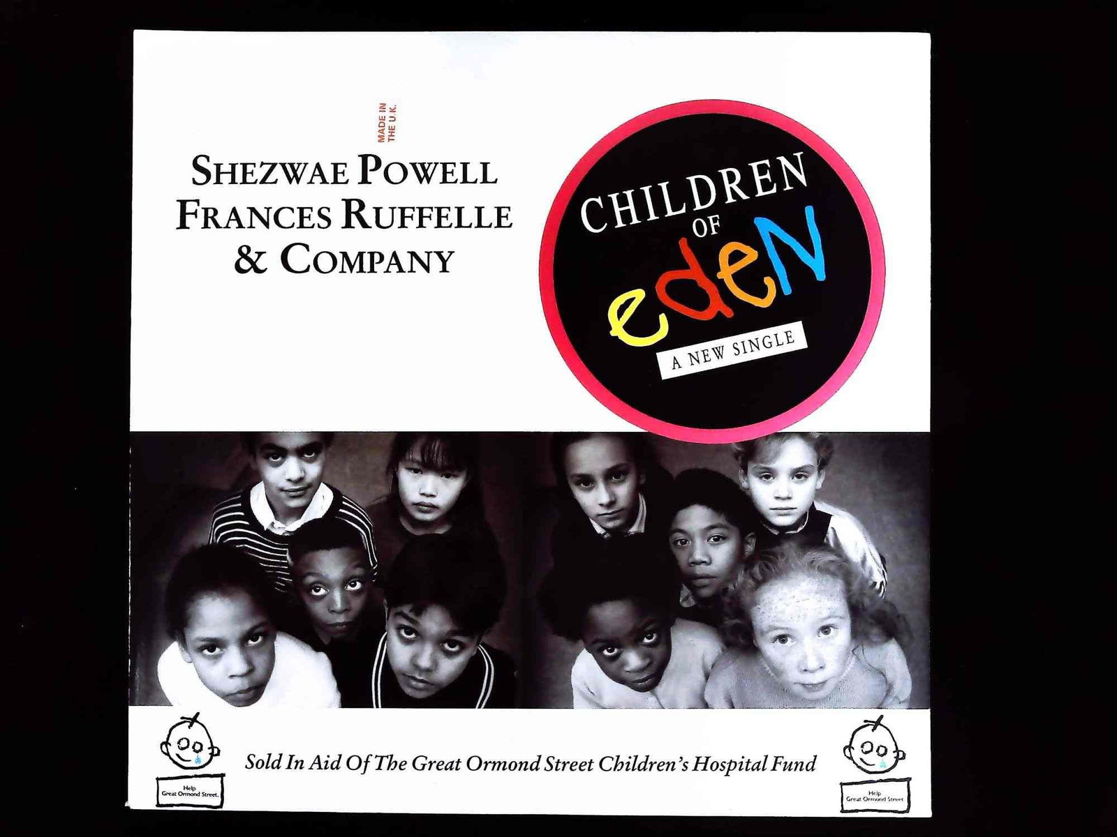 Children of Eden 12-Inch Vinyl Single Shezwae Powell and Frances Ruffelle London Records 1990 (1 of 3)