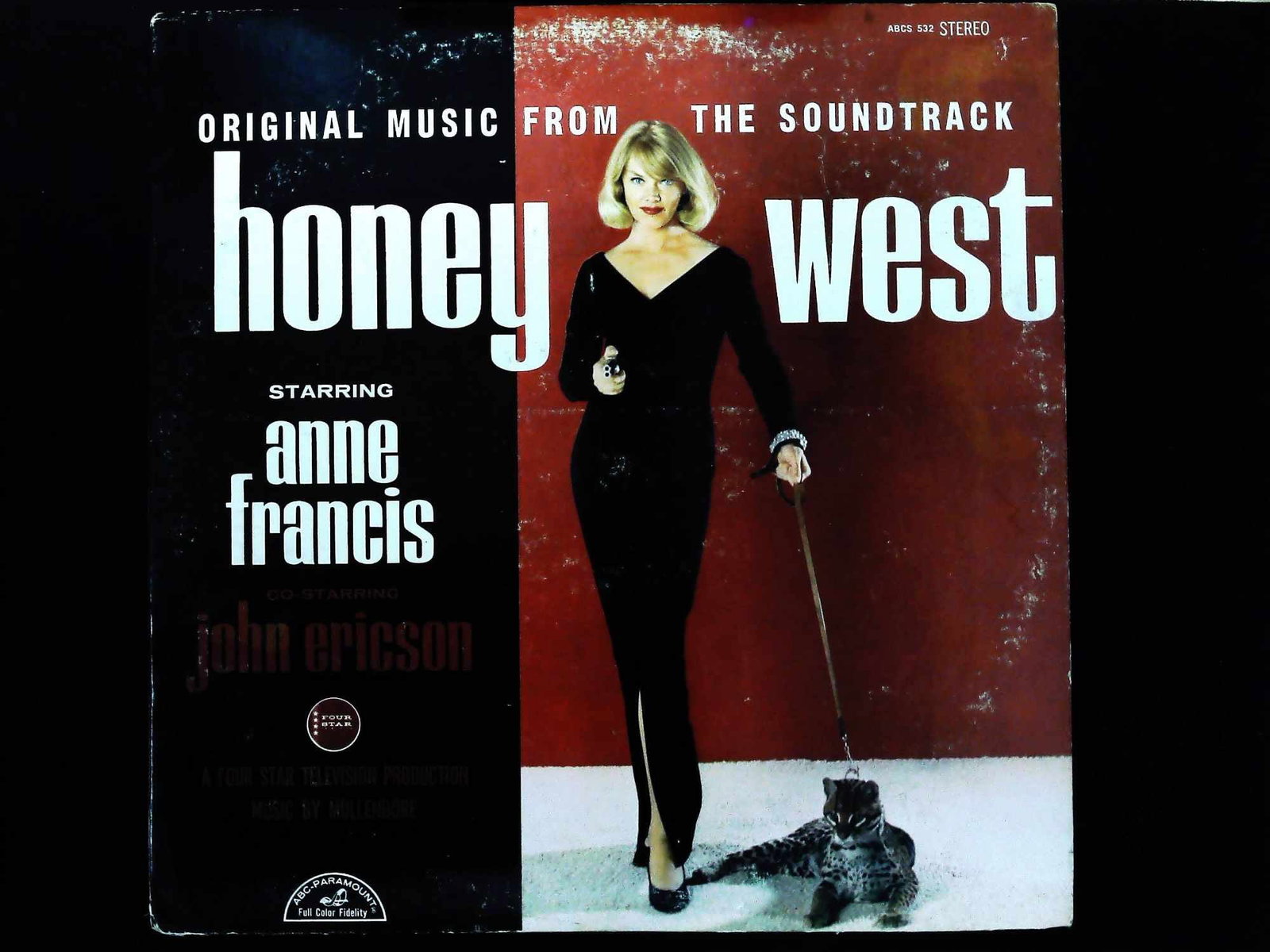 Honey West Original Music from the Soundtrack ABC-Paramount ABCS 532 Stereo Vinyl LP (1 of 3)