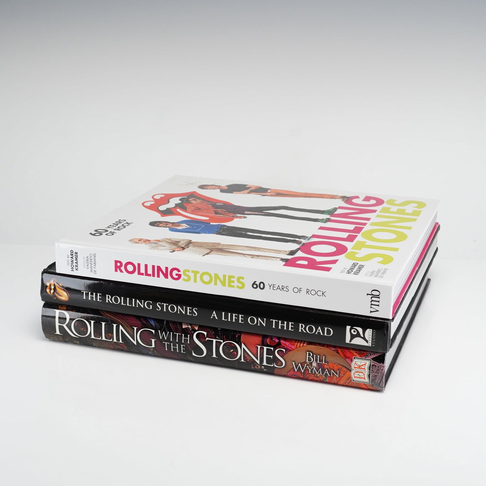 Three Rolling Stones Hardcover Books. Various Publishers, 1998-2022. (1 of 4)