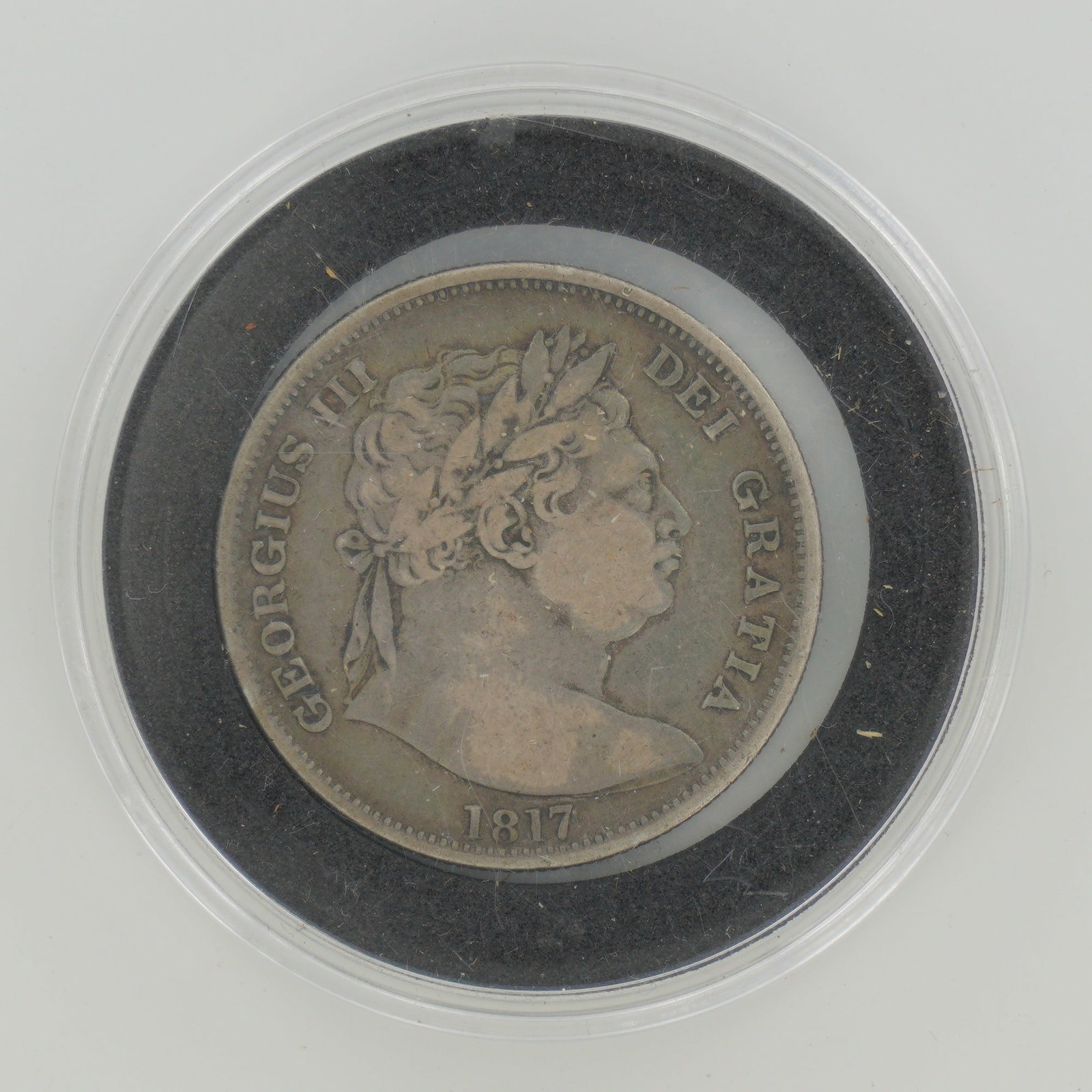 UK 1817 George III Silver Half Crown (1 of 2)