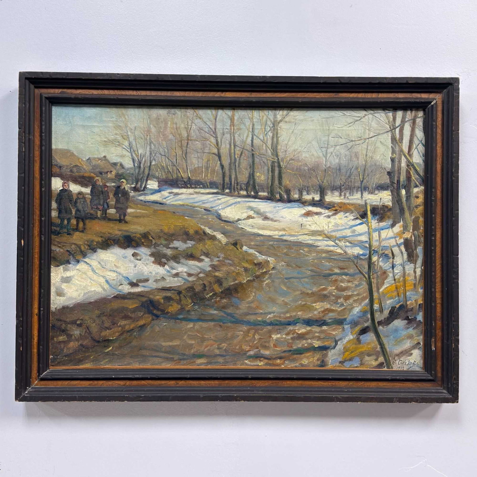 Fedor Vasilievich Sychkov (Russian 1870-1958) Original Landscape Oil Painting (1 of 4)