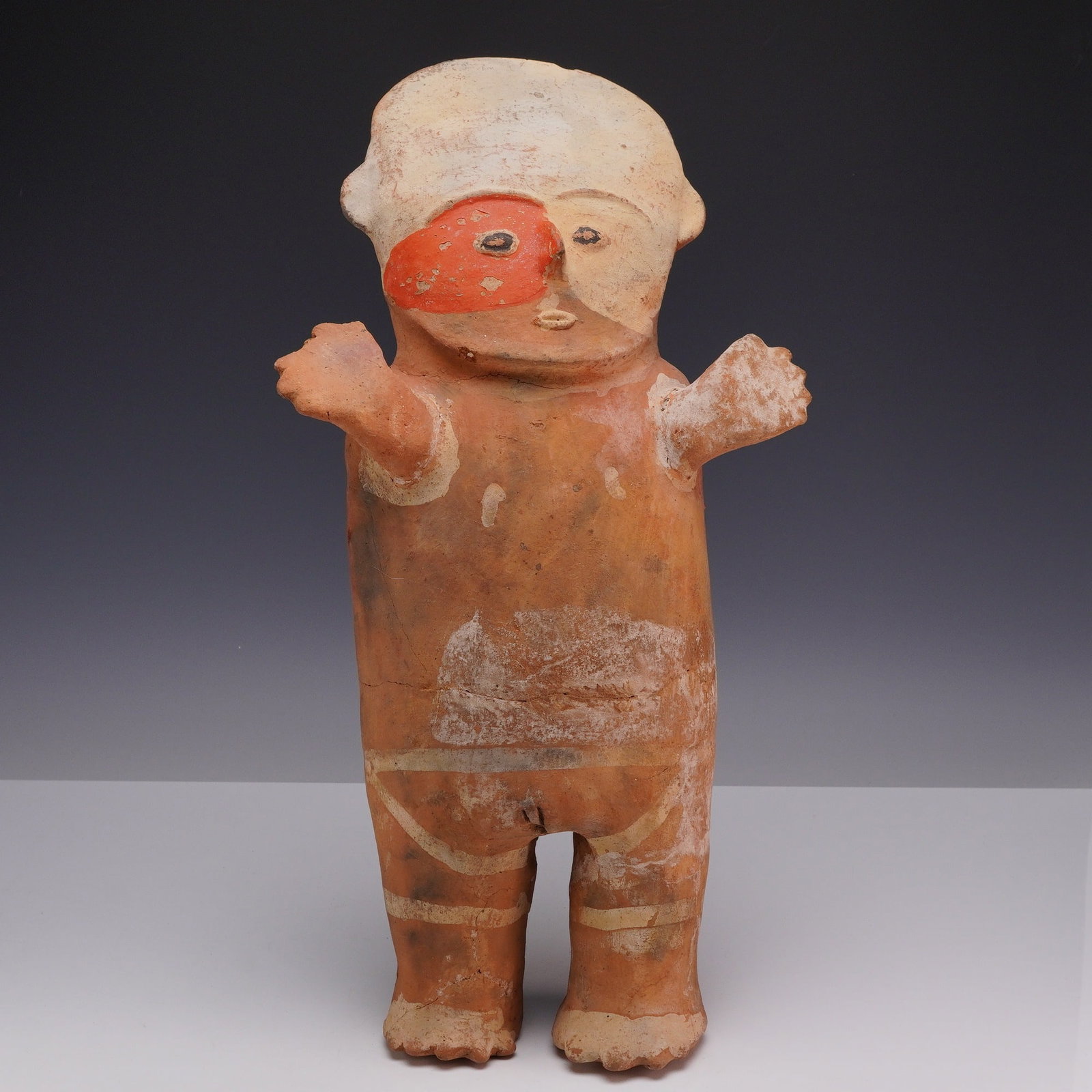 Pre-Columbian Chancay Terracotta Cuchimilco Figure of a Woman (1 of 4)