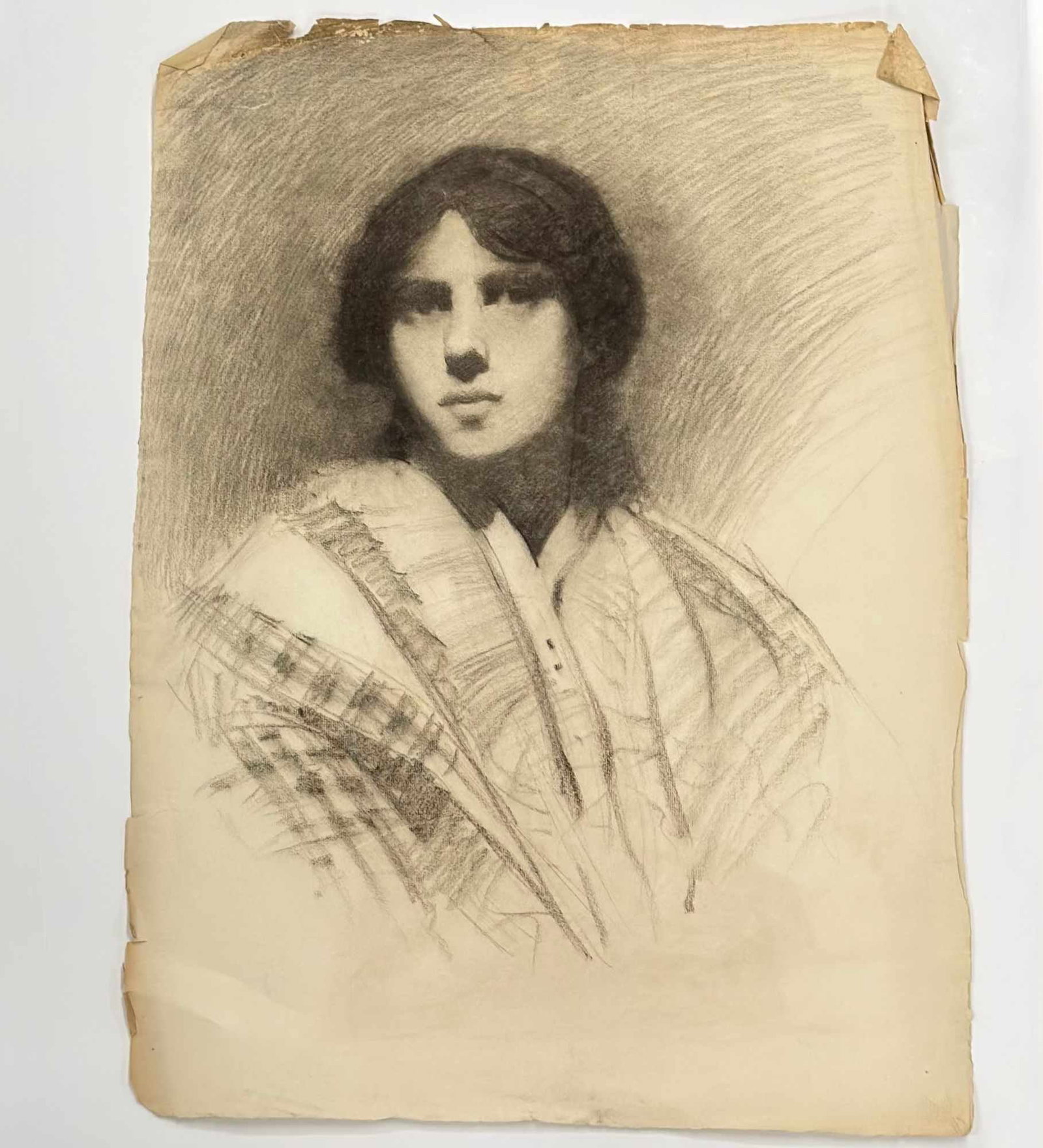 Angelo Comolli (Italian, 1863-1949), Portrait of a Young Person, ca. 1911-1913 (1 of 4)