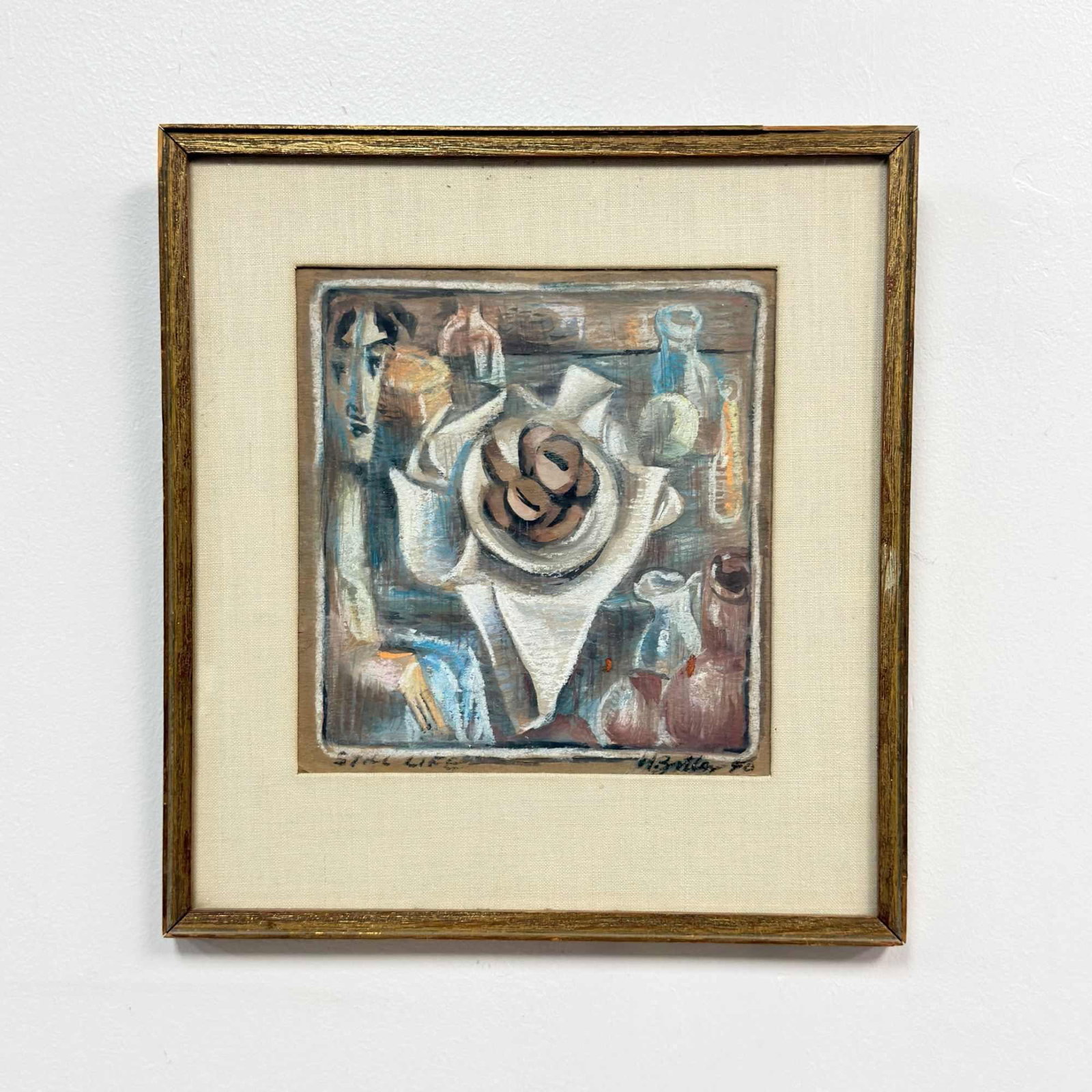 Harry Zitter (American, 1898-1989) Still Life Mixed Media on Paper, 1950 (1 of 4)