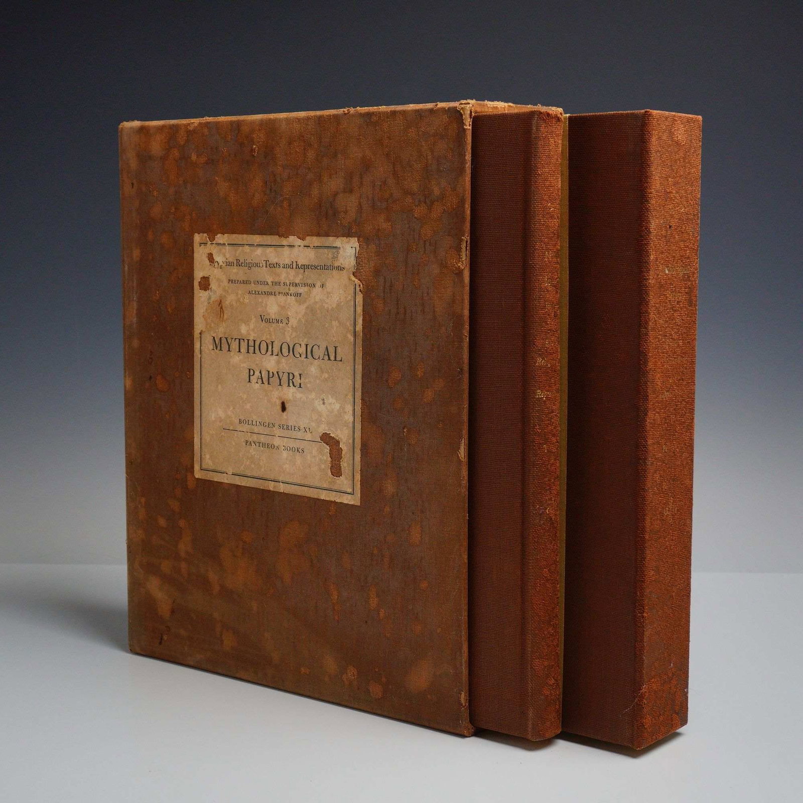 Piankoff, Alexandre. Mythological Papyri. Egyptian Religious Texts and Representations, Vol. 3 (1 of 6)