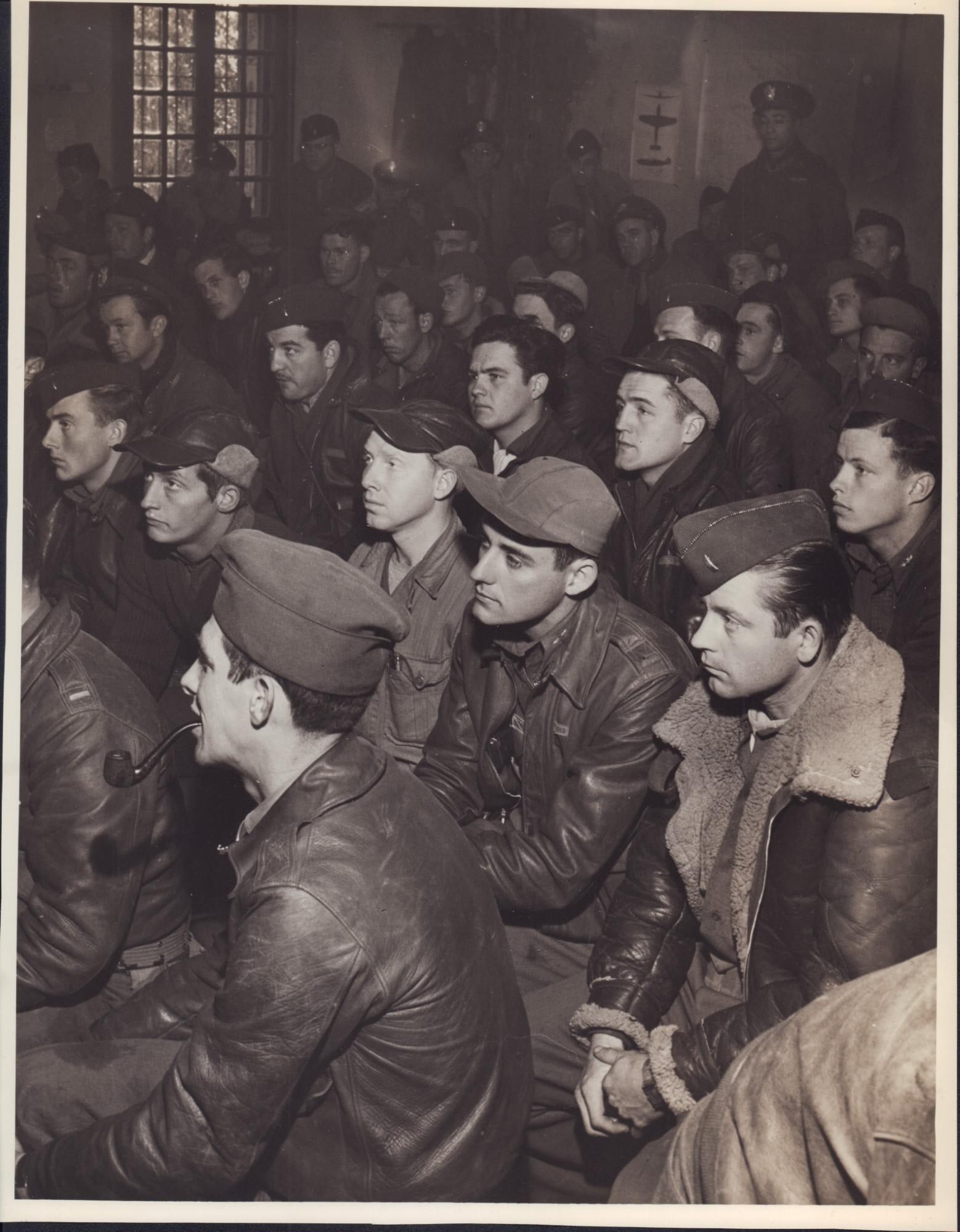 2pc Eliot Elisofon (American, 1911-1973) , WWII Gelatin Silver Prints: Two vintage gelatin silver prints on fiber paper captured by LIFE magazine photographer Eliot Elisofon (American, 1911-1973). The images depict scenes from the World War II era, likely during the Nort