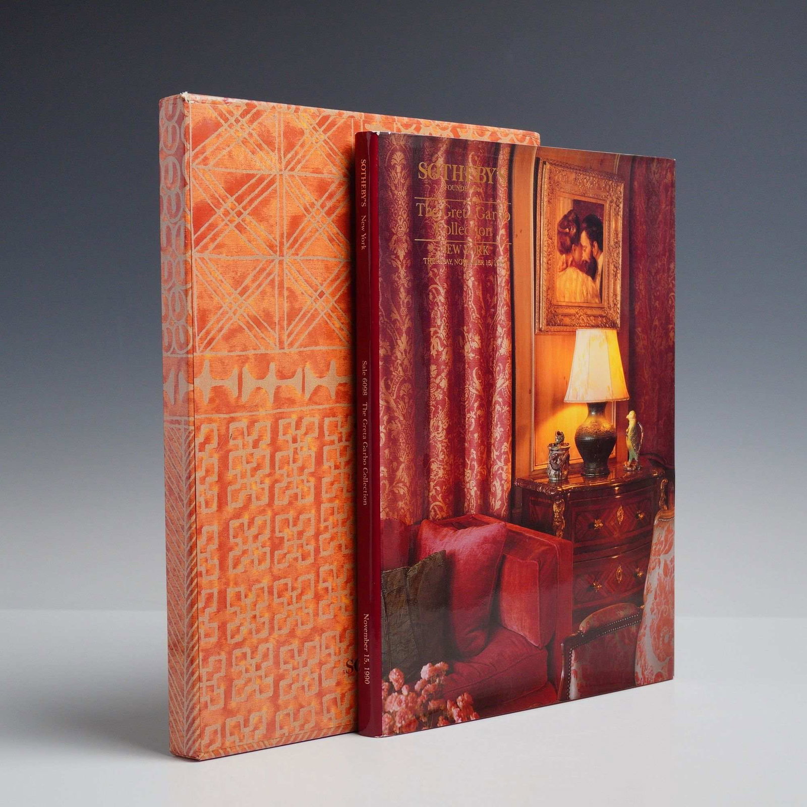 Hardcover Volume from Sotheby's, The Greta Garbo Collection: Sale 6098 (1 of 5)