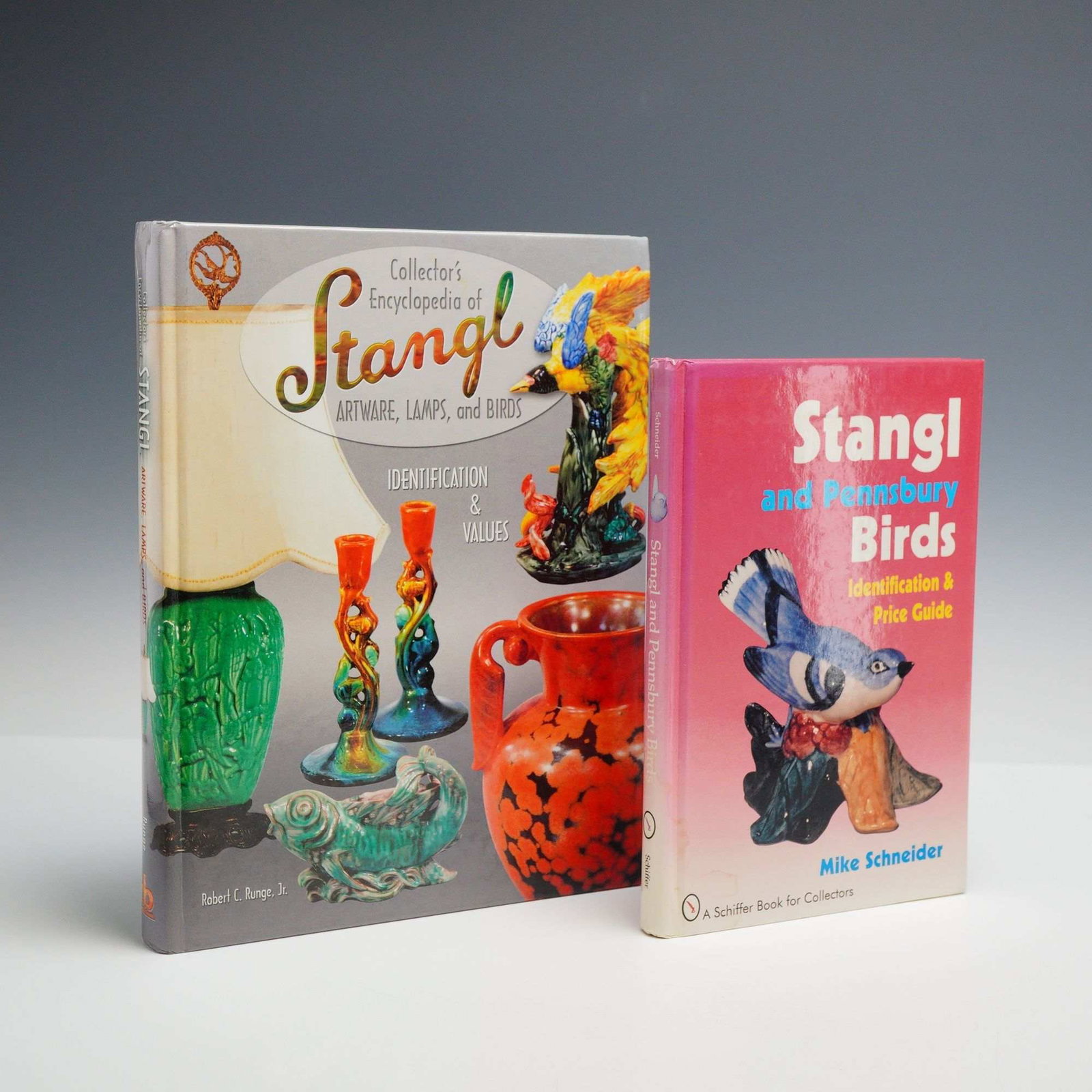 Runge, Robert C. Jr. and Mike Schneider. Two Volumes: Stangl Artware, Lamps, and Birds and Stangl (1 of 6)