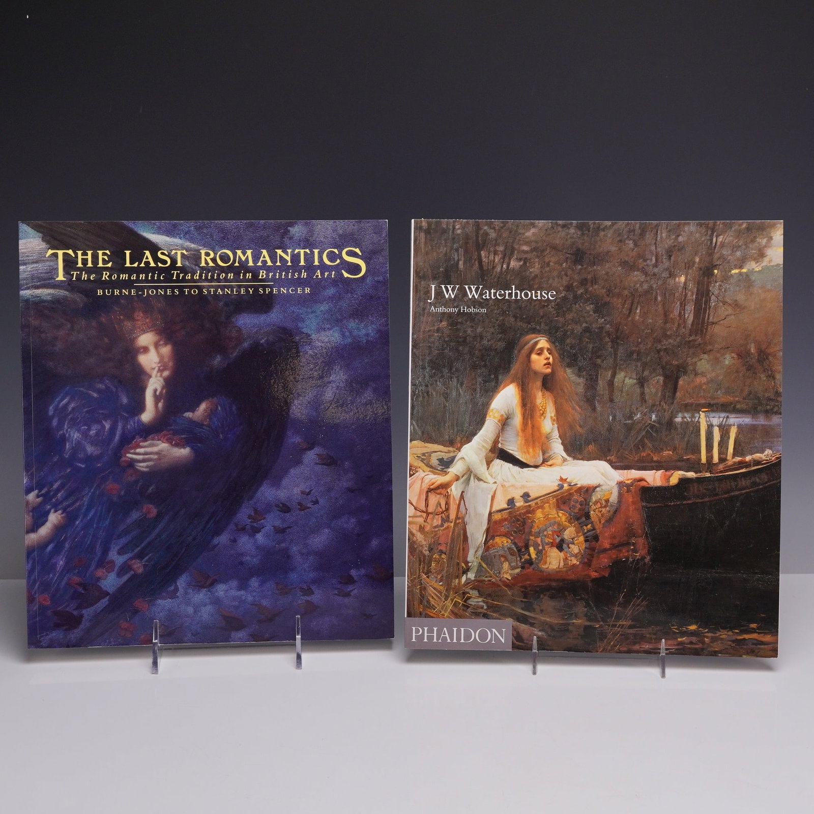 2pc Art Reference Books: The Last Romantics (1989) and J W Waterhouse (1994) (1 of 4)