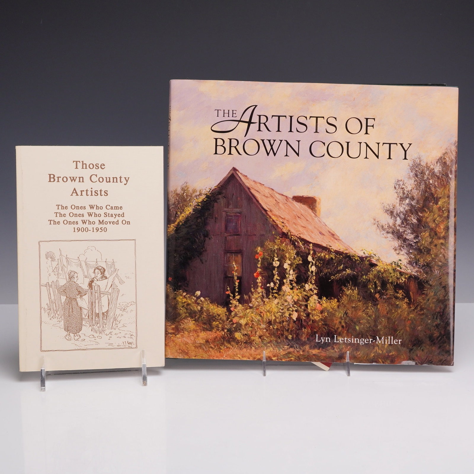2pc Artist of Brown County Artists Books (1 of 2)