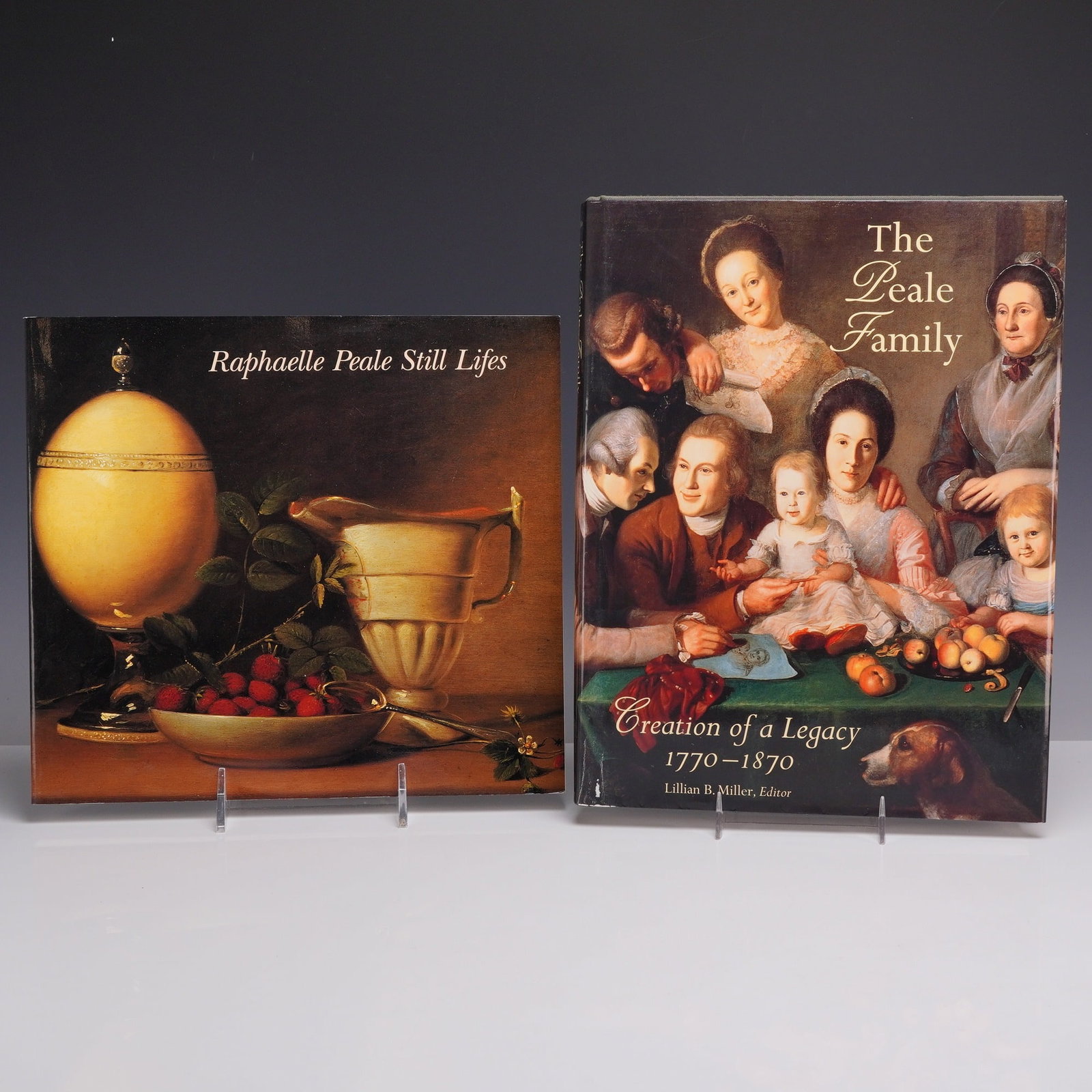 2pc Raphaelle Peale and The Peale Family Art Books (1 of 2)
