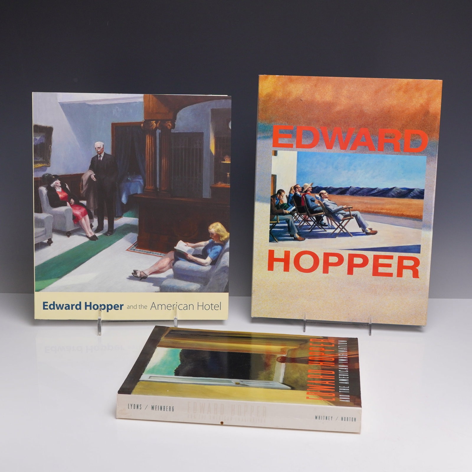 Three Edward Hopper Soft and Hardcover Books, Various Publishers (1 of 5)