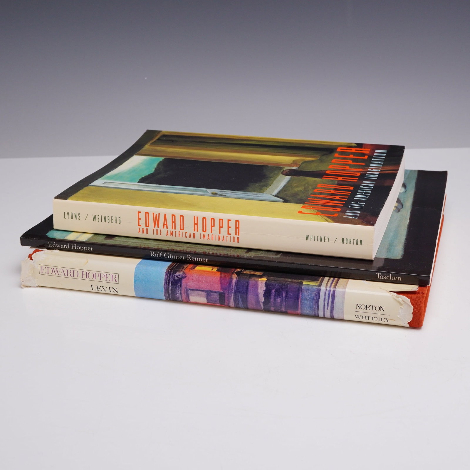 3pc Edward Hopper Book Collection - 3