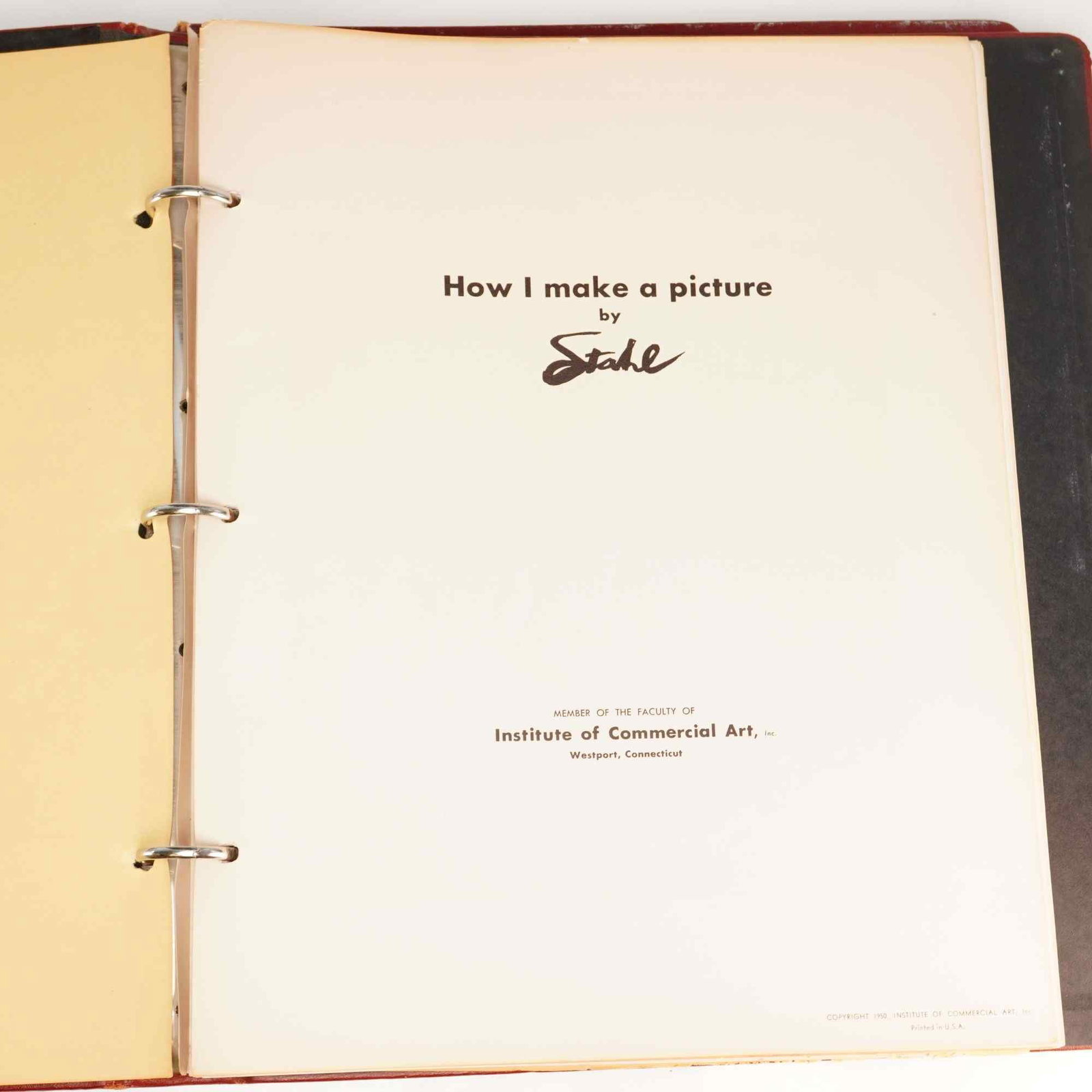 3pc Famous Artists Advanced Program Binders - 4
