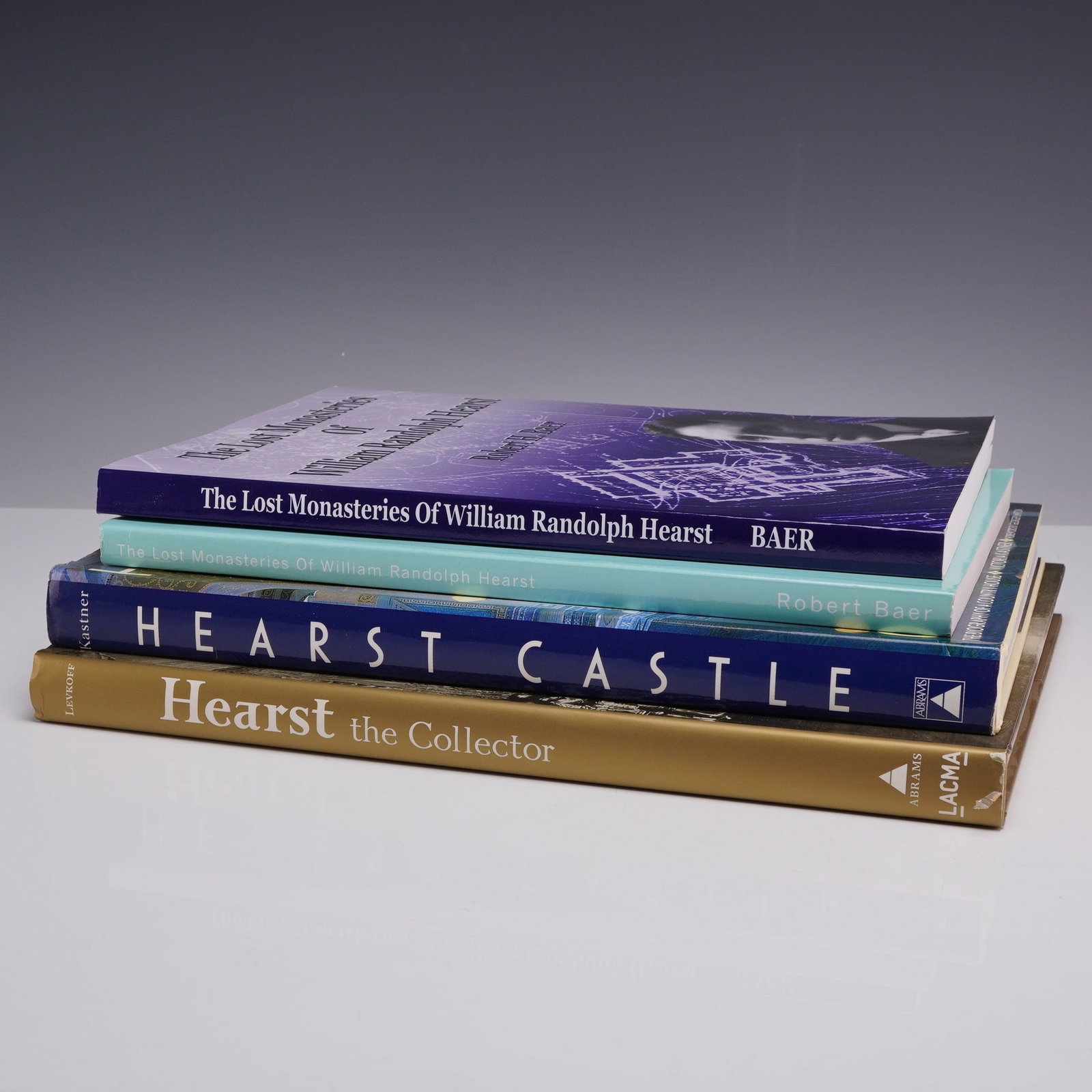 4pc Collection of Books on the Life and Estate of William Randolph Hearst (1 of 4)