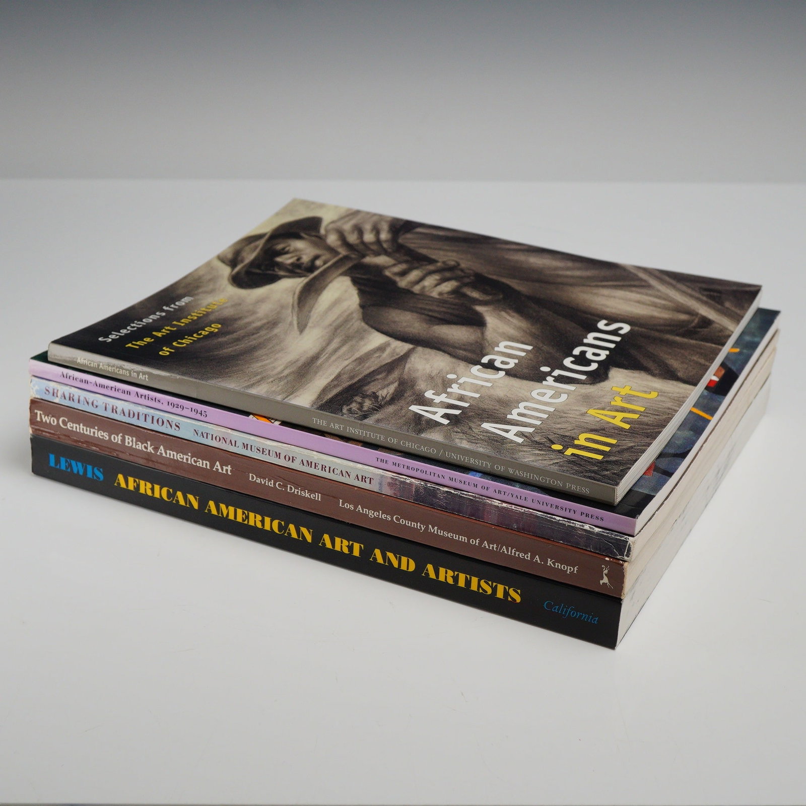 A Collection of 5 African American Art and Artists Books and Exhibition Catalogs (1 of 5)