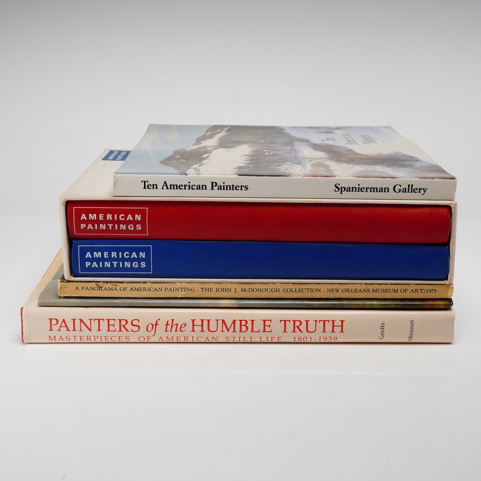 5pc Art Books including American Paintings in the Museum of Fine Arts Boston (1 of 5)