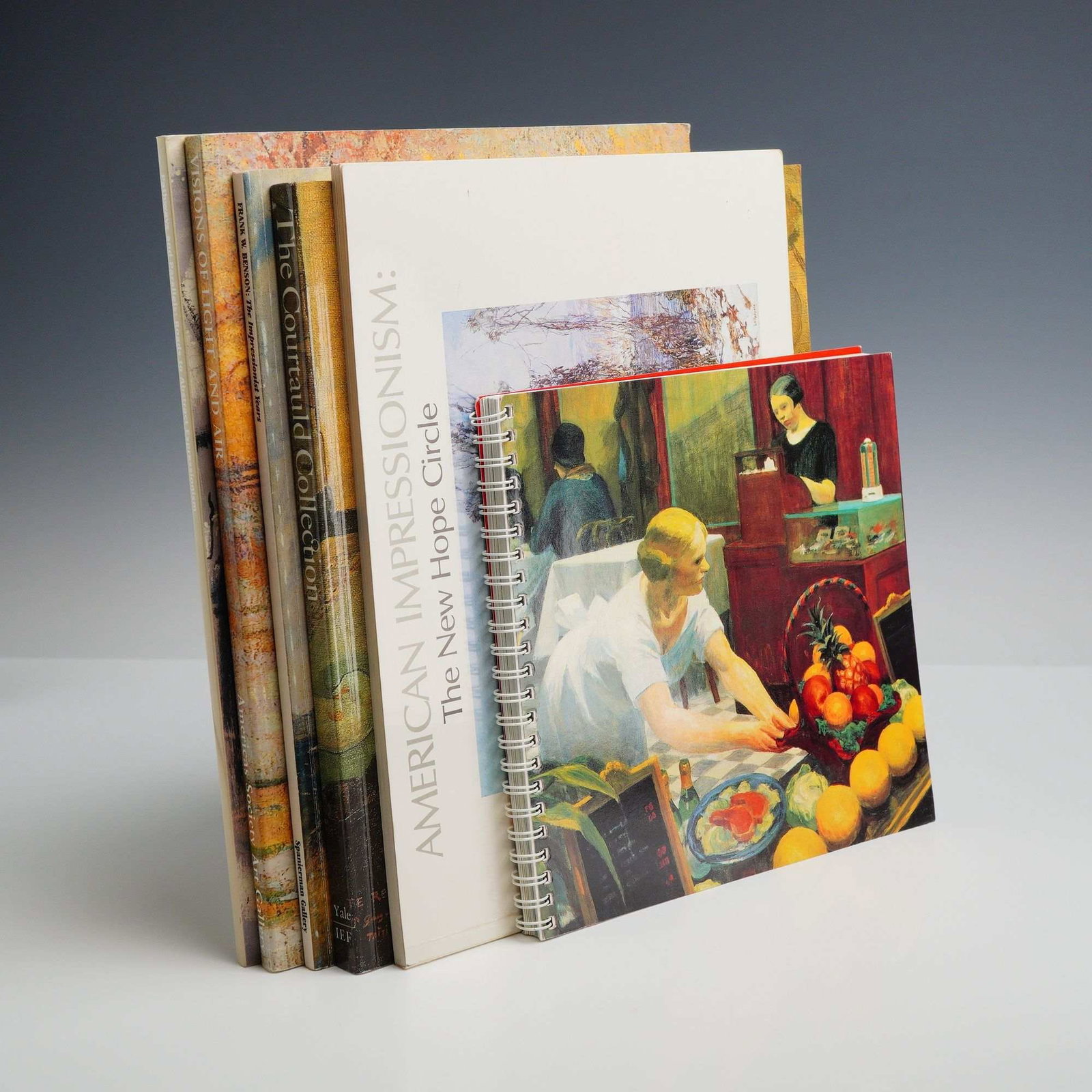 Collection of 6 Impressionism and Expressionism Art Books and Catalogs. Multiple Authors. Various: This collection consists of 6 volumes focusing on Impressionism and early 20th-century art movements. The lot includes several exhibition catalogs and art historical surveys in various formats