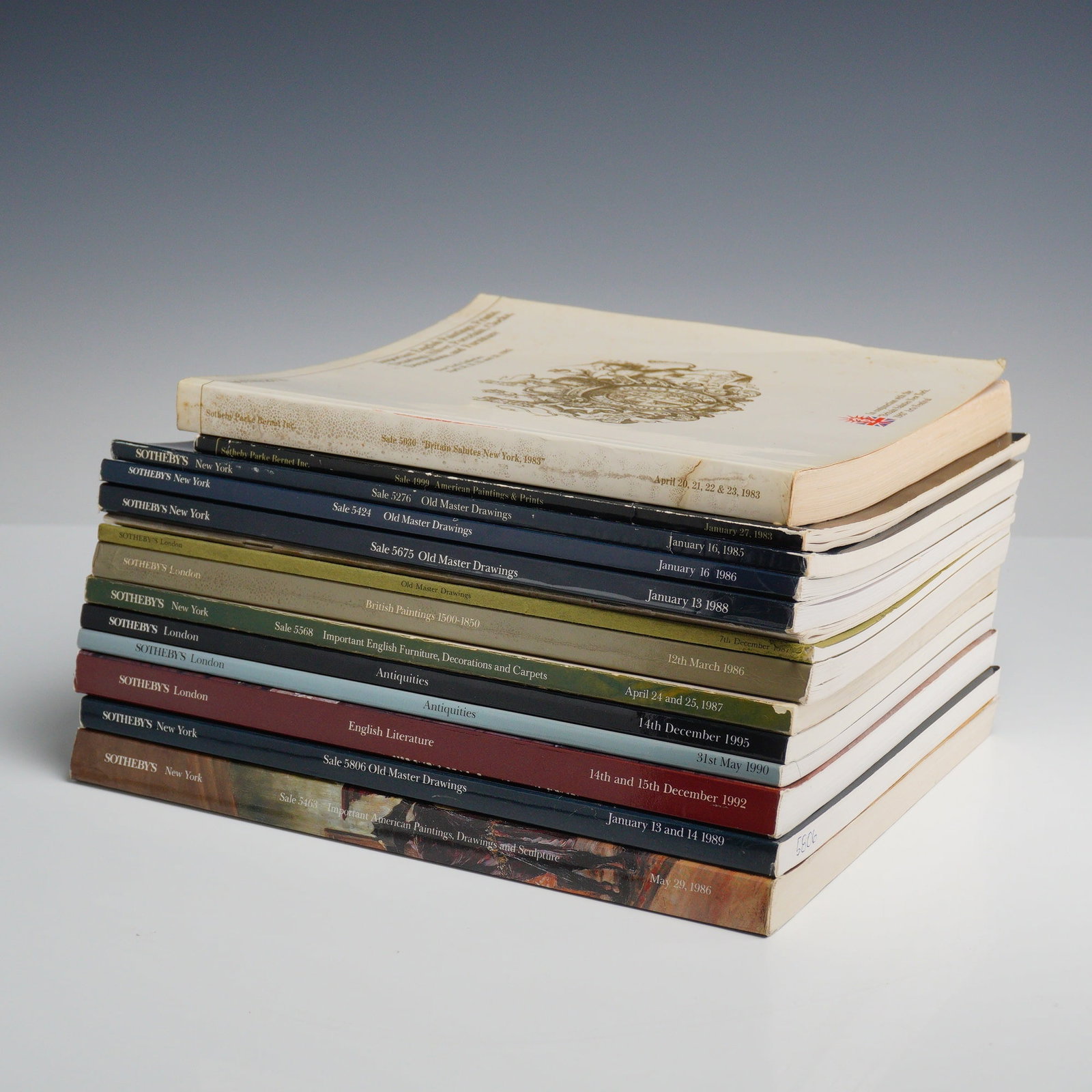 14pc Collection of Sotheby's Art and Antique Auction Catalogs (1 of 6)