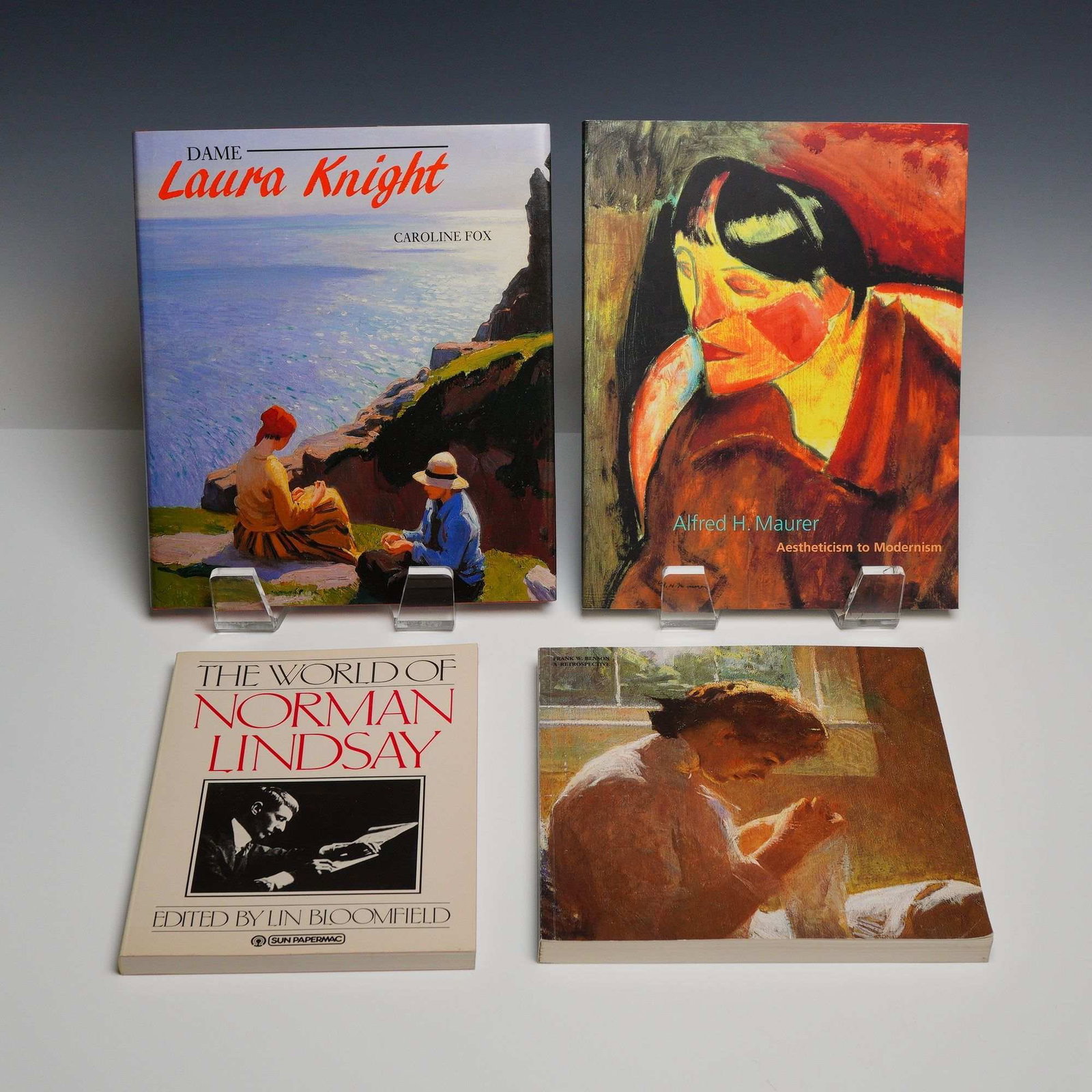 Collection of 15 Art Monographs and Exhibition Catalogs Including Robert E. McGinnis Hardcover Book (1 of 7)