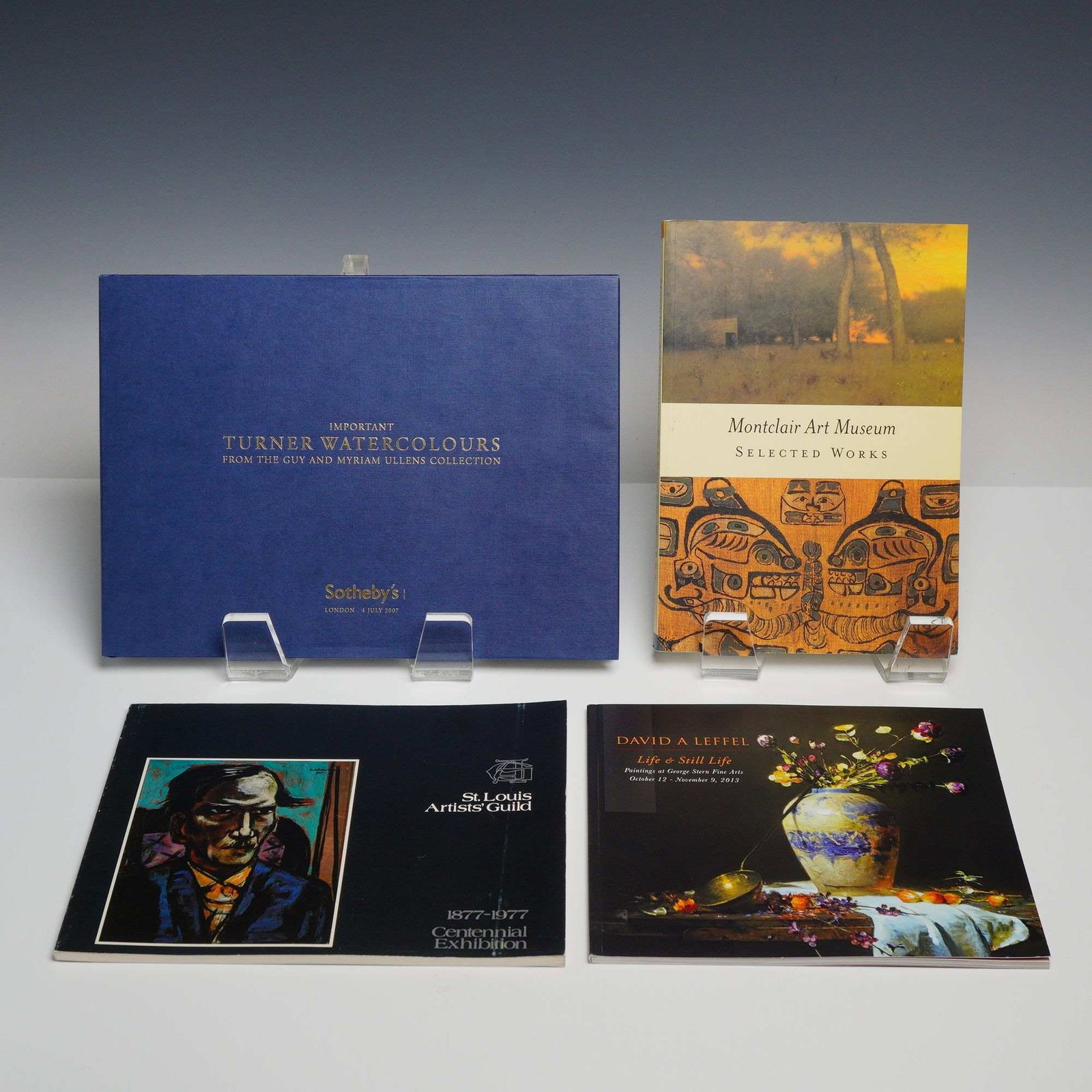 Lot of 16 Art Exhibition and Auction Catalogs including Sotheby's Turner Hardcover Book (1 of 7)
