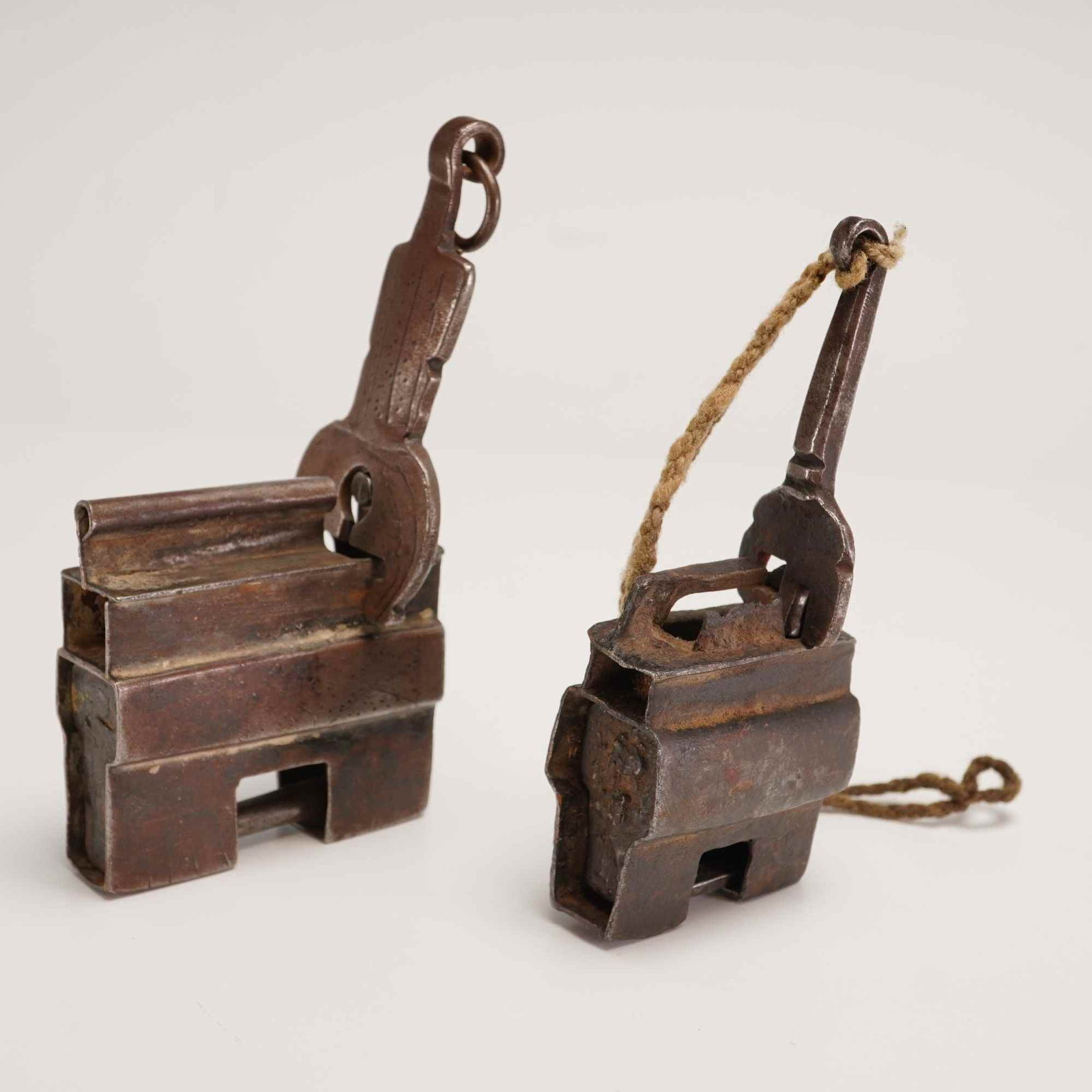 2pc Tibetan Metal Trick Locks (1 of 3)