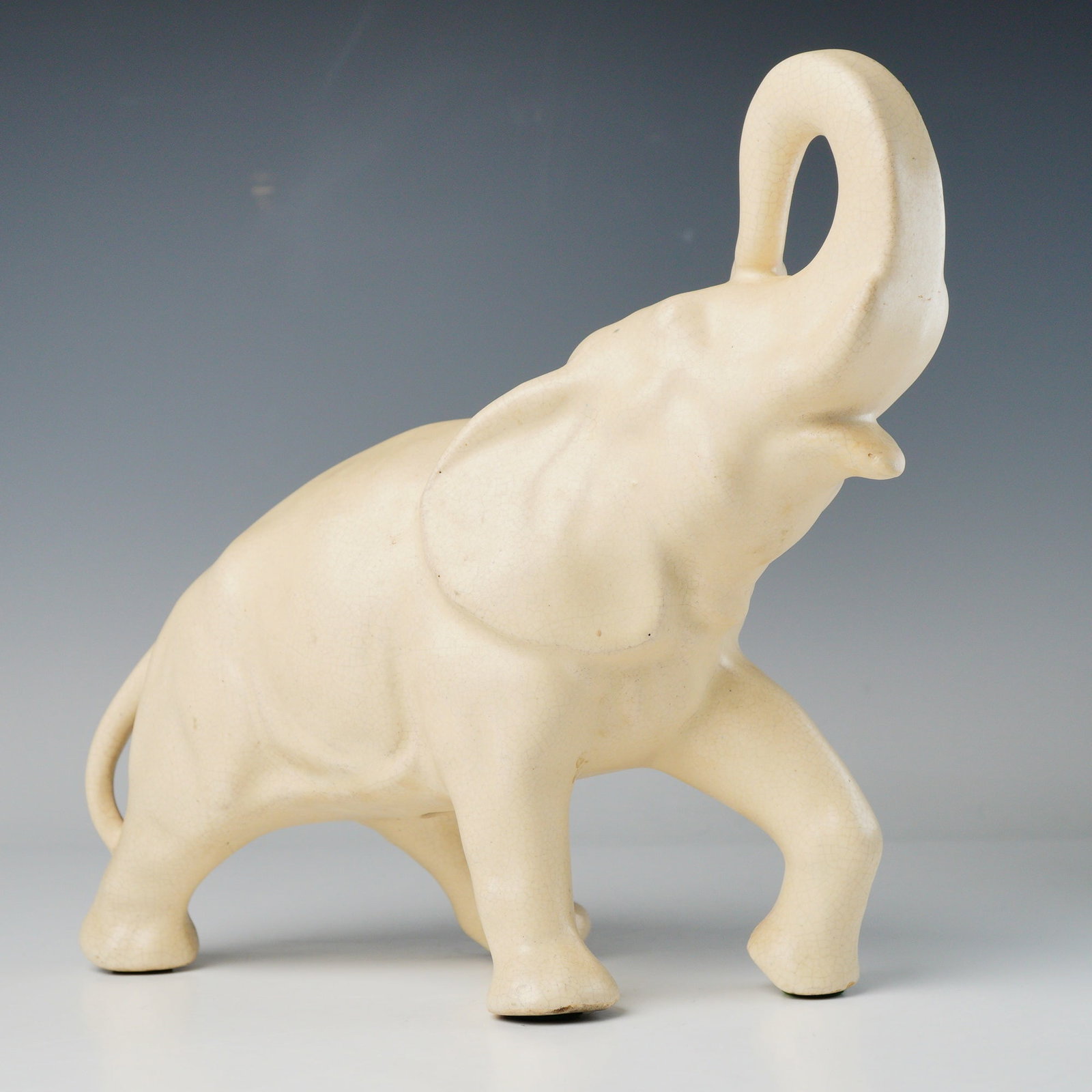 Art Deco Ceramic Elephant Figurine c. 1930s (1 of 5)