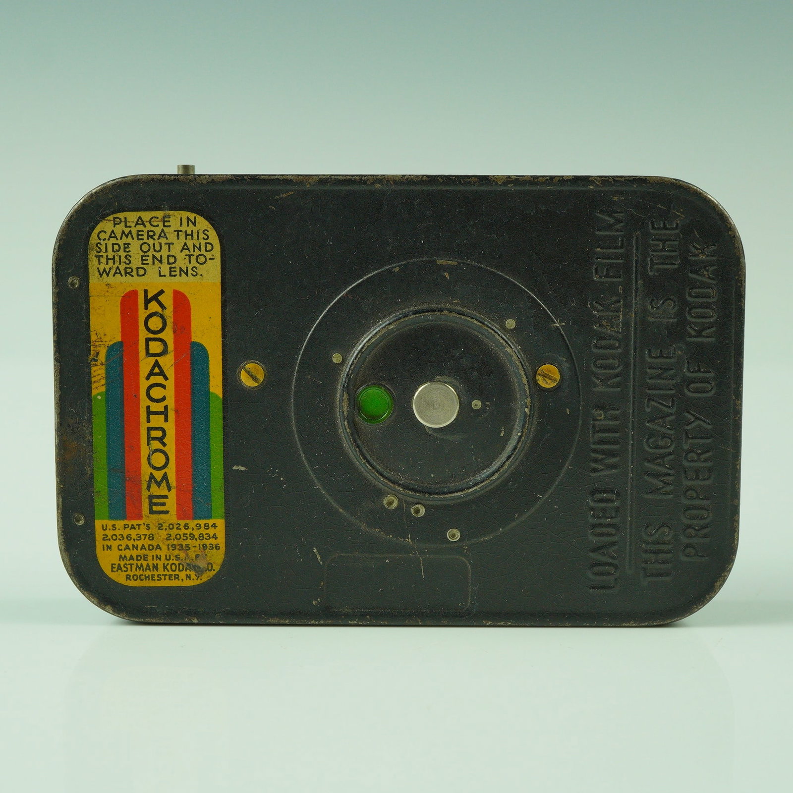 Vintage Kodak Kodachrome 16mm Film Magazine (1 of 3)