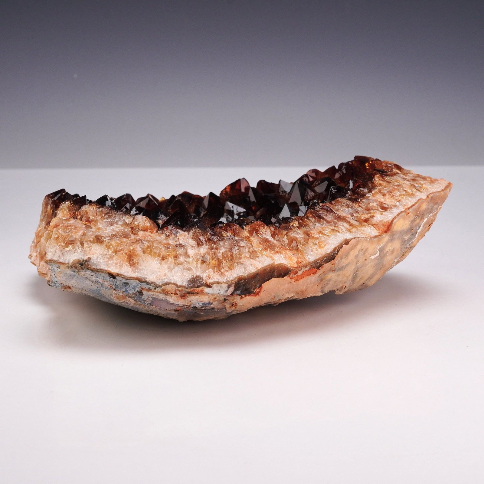 Citrine Quartz Crystal Cluster Geode Specimen (1 of 4)