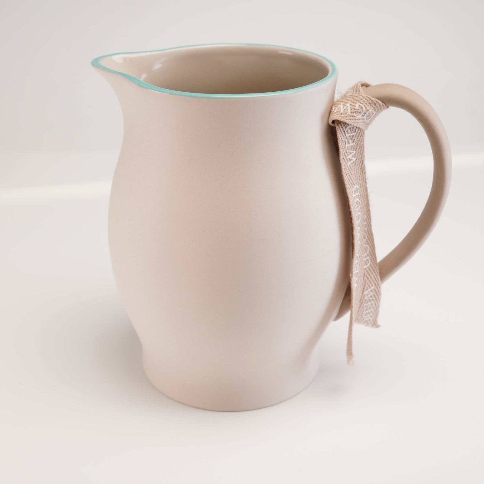 Wedgwood Nature's Canvas Limestone Pitcher (1 of 3)