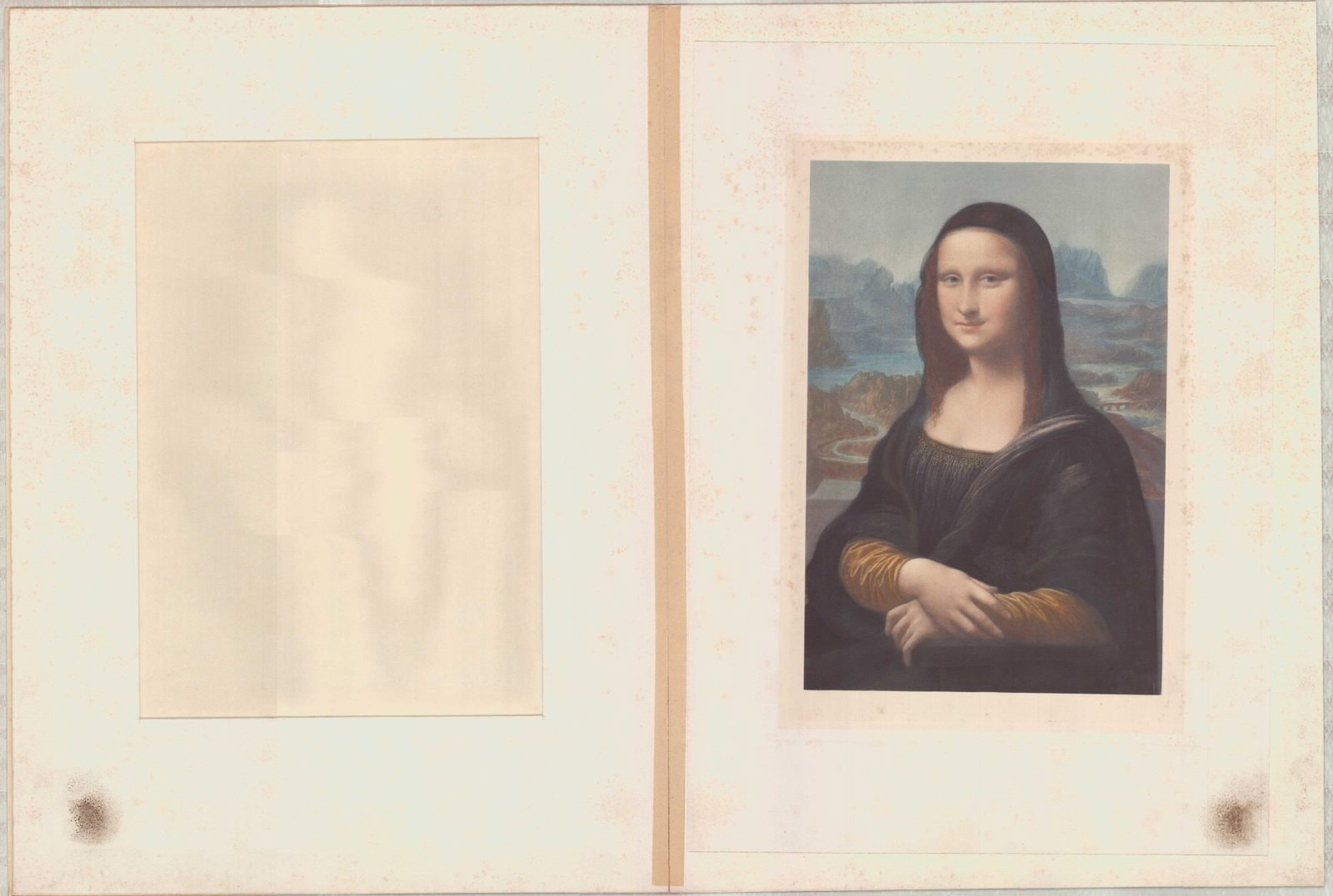 Leonardo da Vinci Chromolithograph Mona Lisa La Gioconda (1 of 1)