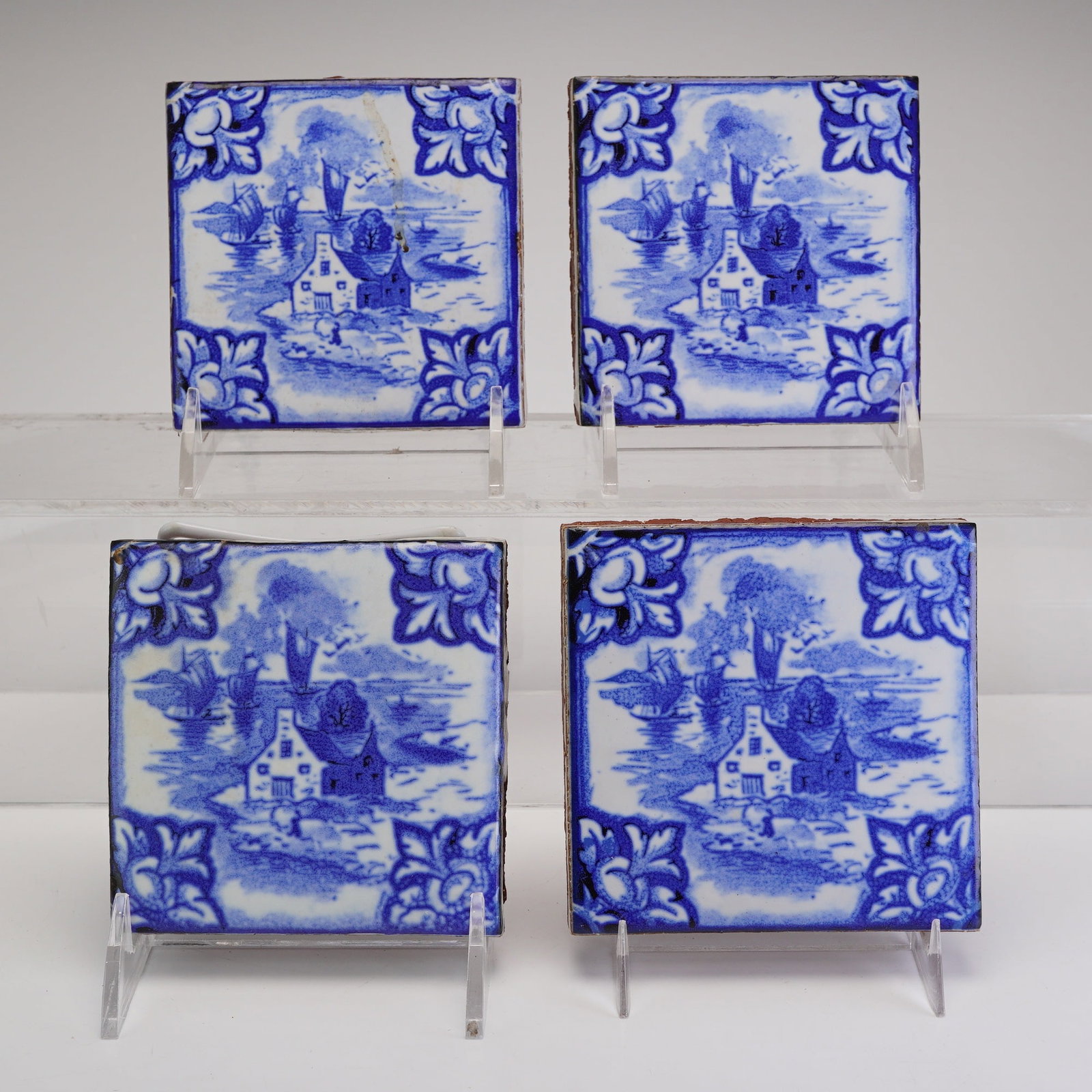 Mosaic Tile Co. Delft-inspired Seaside Cottage Faience Tiles (1 of 3)