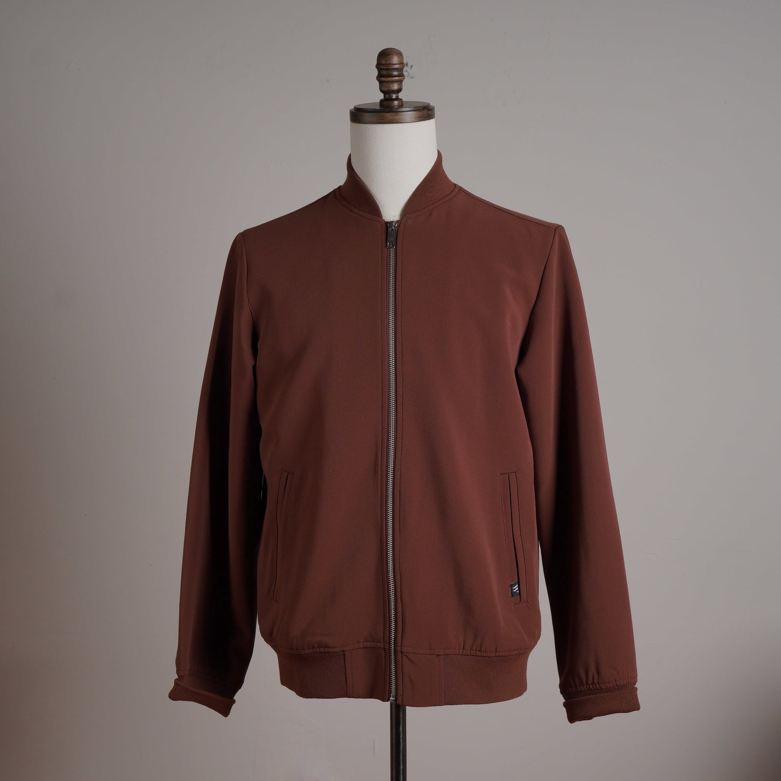 Houston White Men's Brown Bomber Jacket (1 of 6)