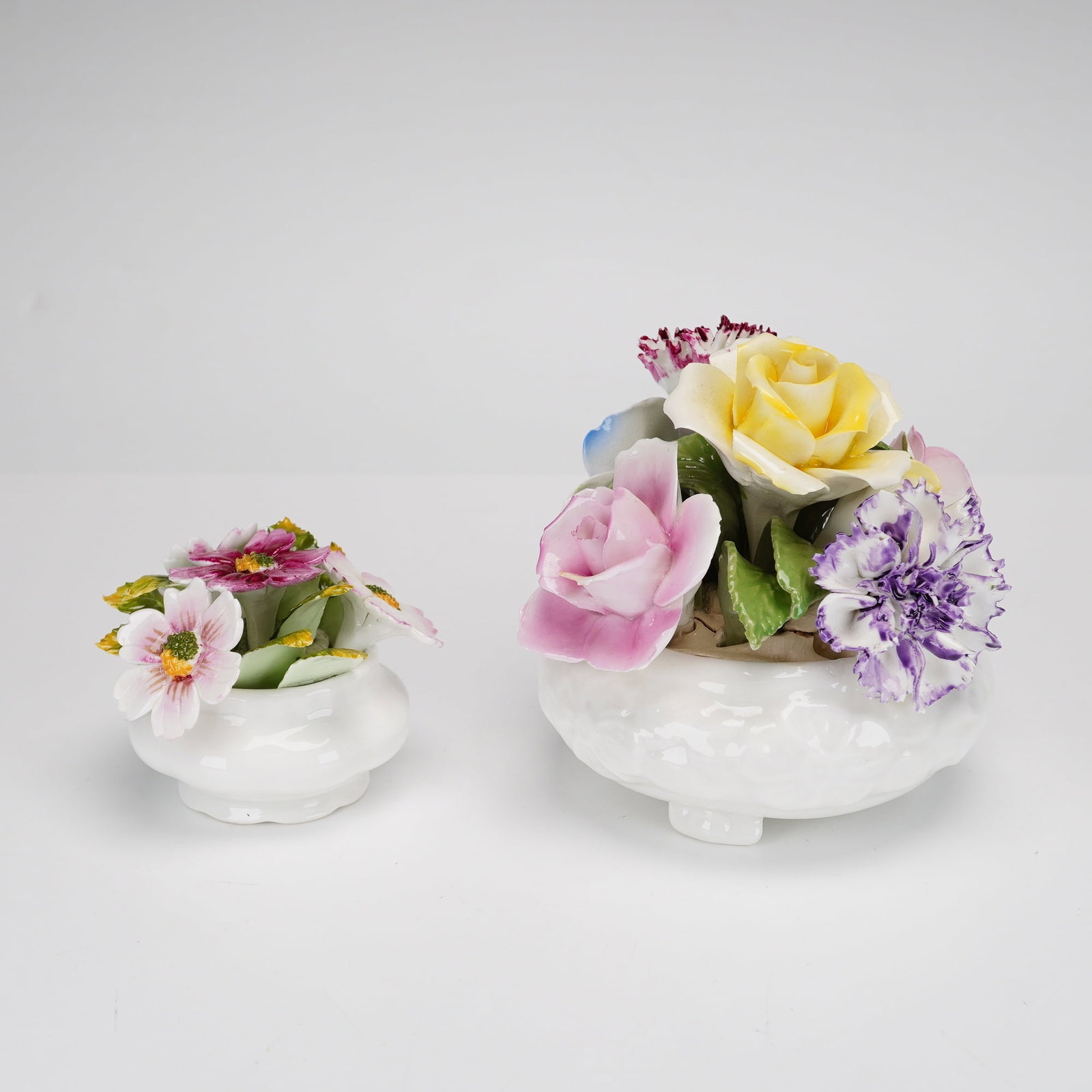 Royal Albert and Radnor, English Bone China Floral Bouquet Figurines (1 of 3)