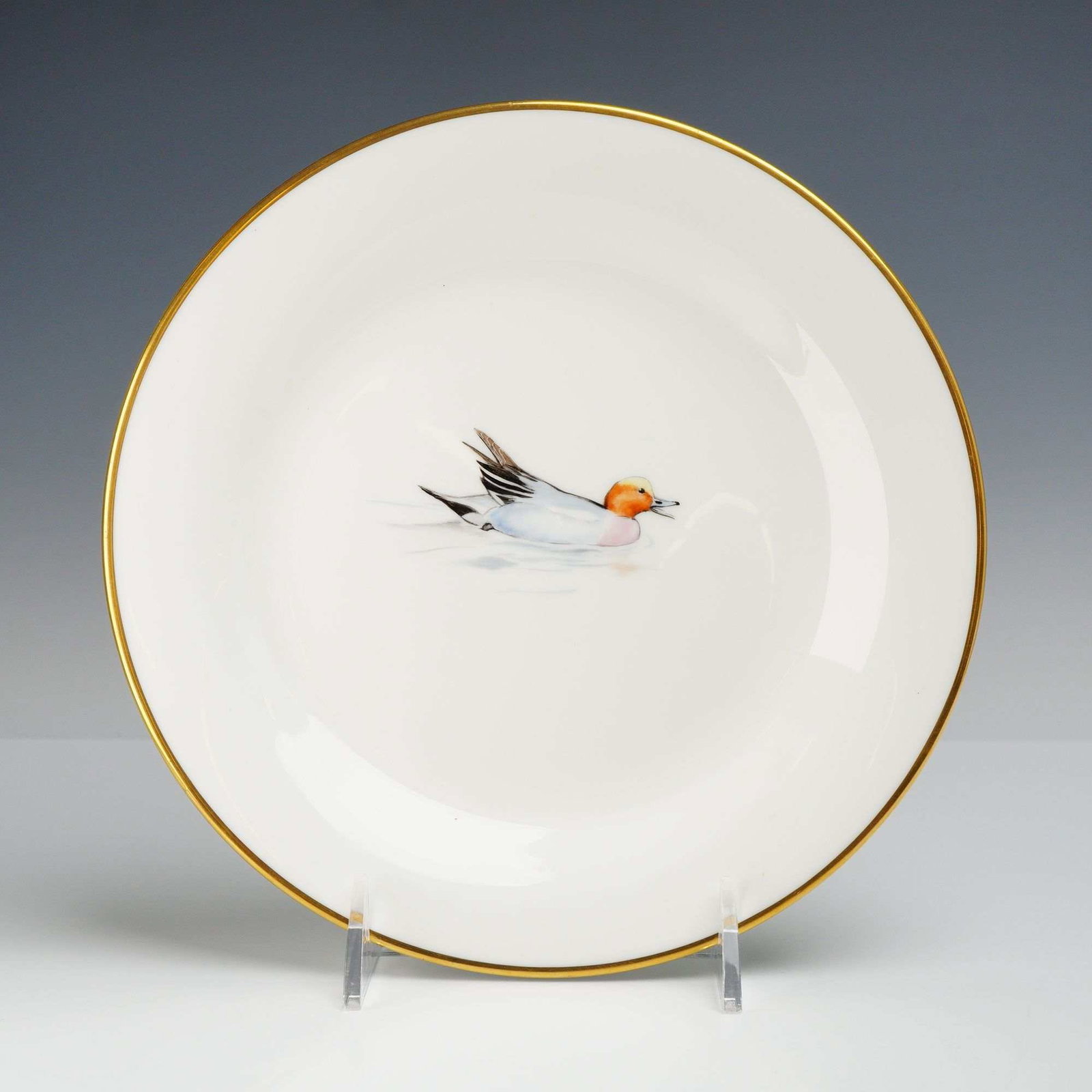 Wedgwood Bone China Peter Scott Wigeon Duck Cabinet Plate (1 of 3)