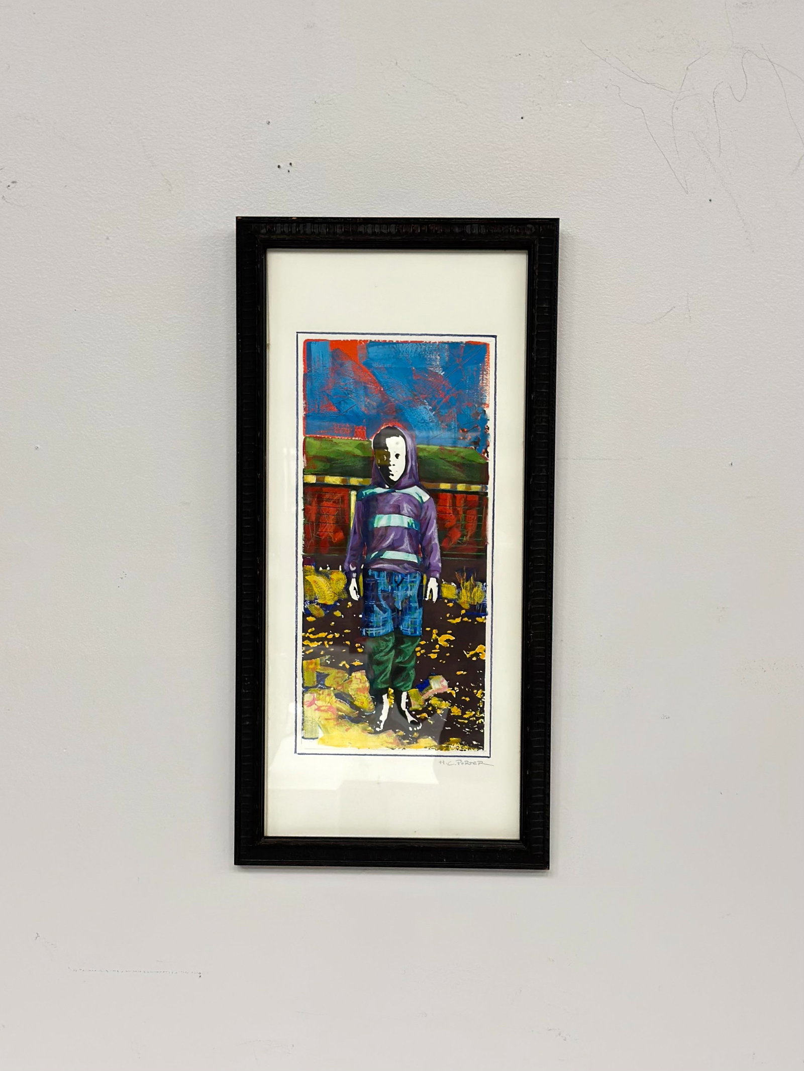 H.C. Porter (American, b. 1963), Lala, Mixed Media on Paper (1 of 5)