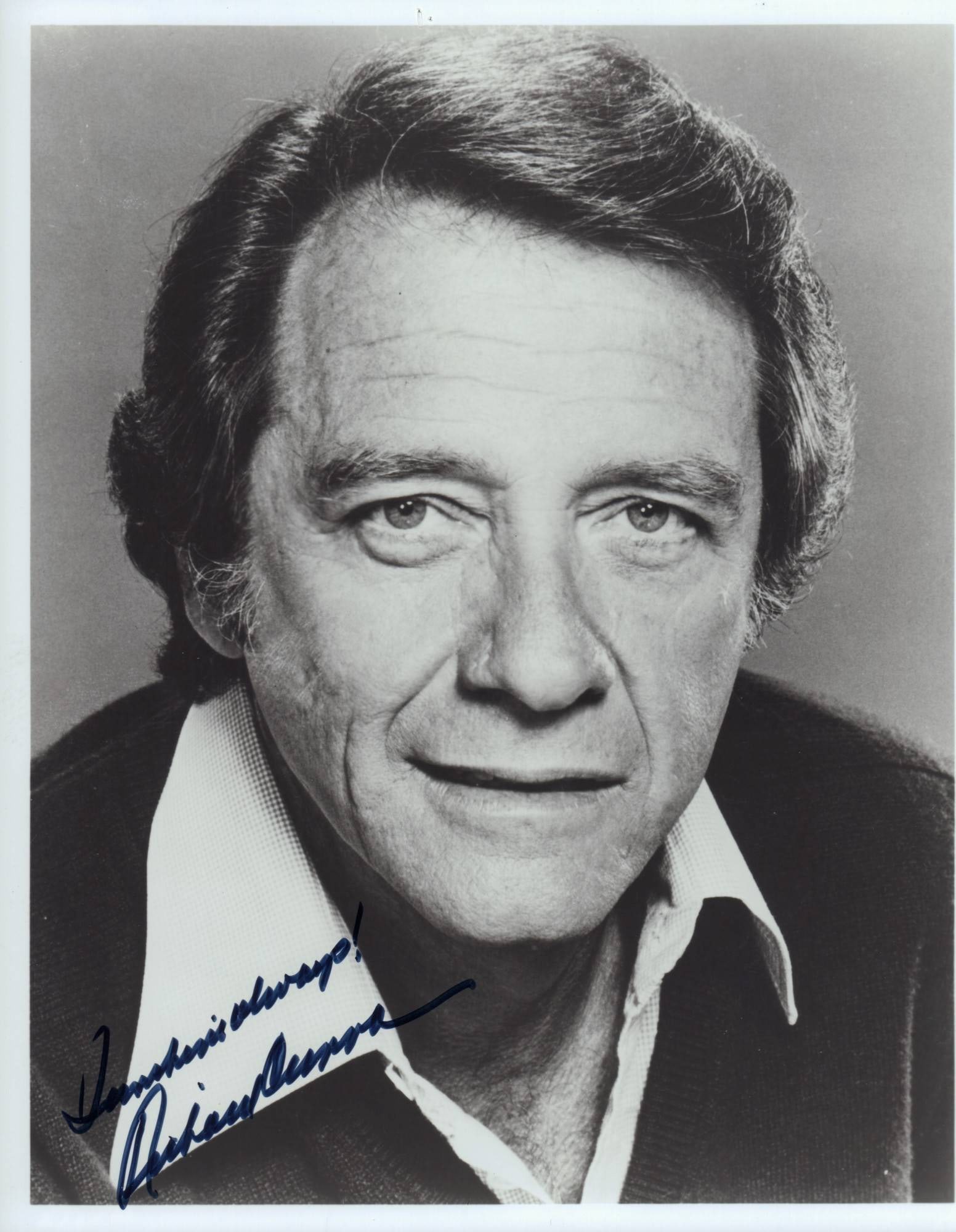 Richard Crenna Autographed Vintage Publicity Photograph (1 of 1)