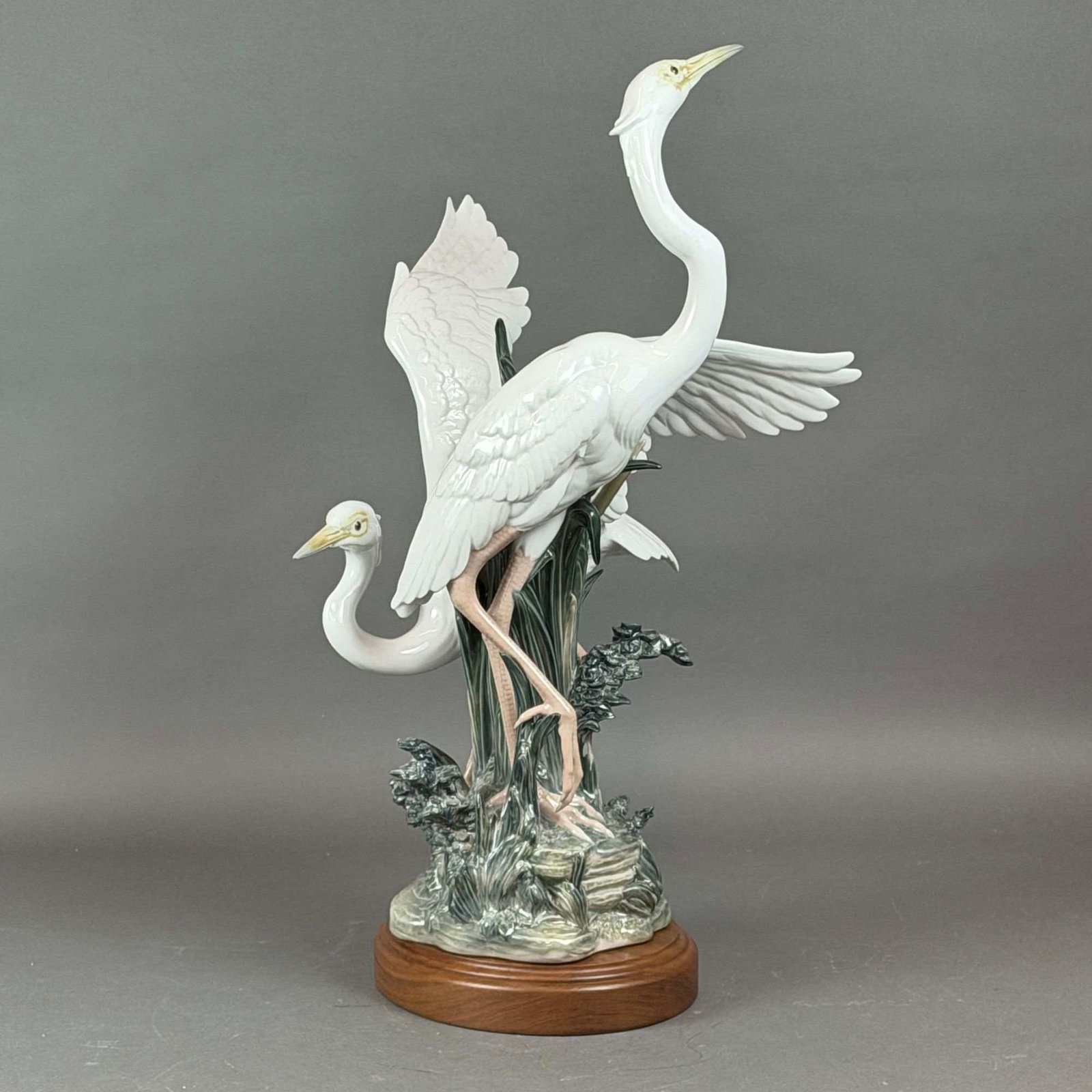 Lladro Porcelain Figurine with Base, Herons 01001319 (1 of 3)