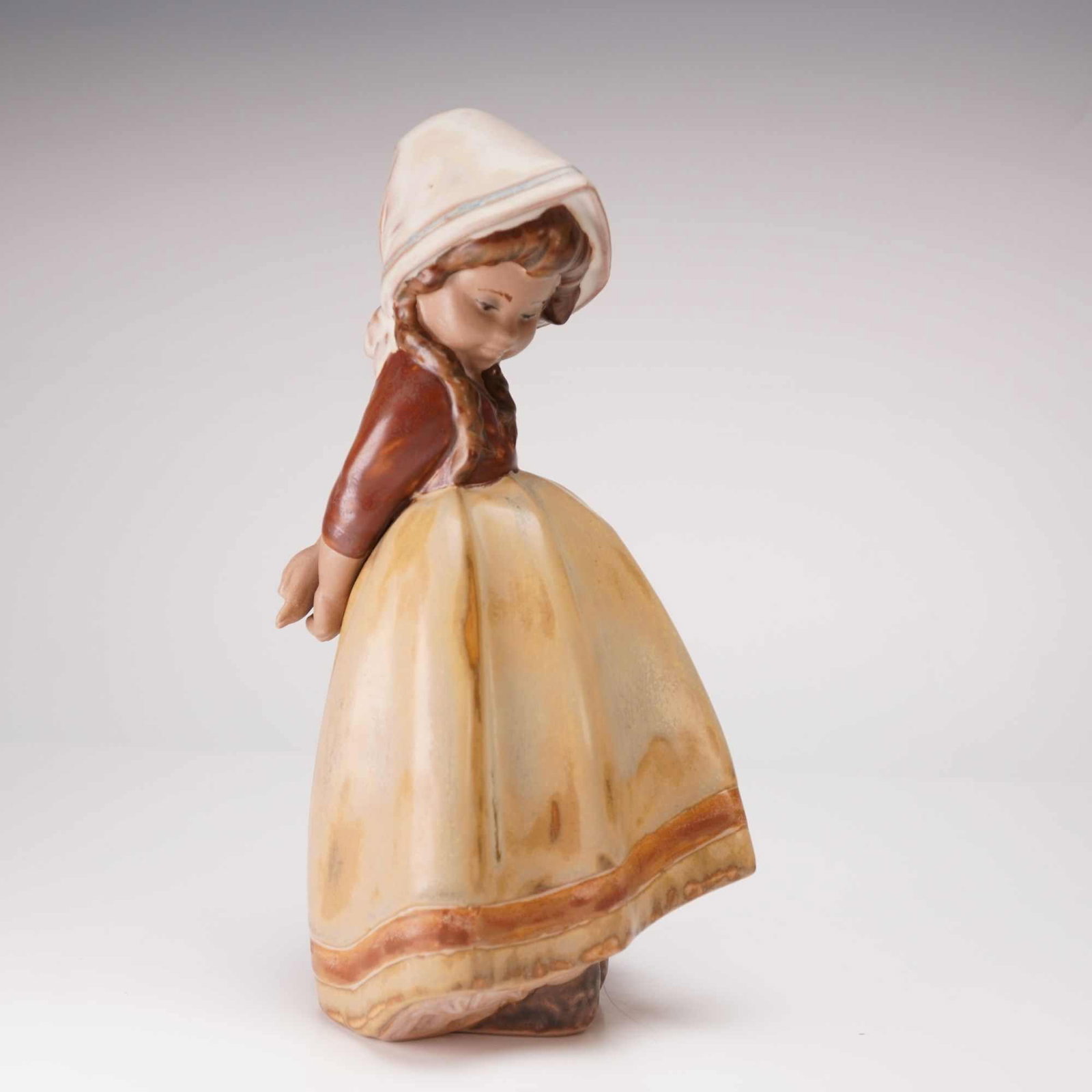 Lladro Gres Figurine, Lonely 1012076 (1 of 3)
