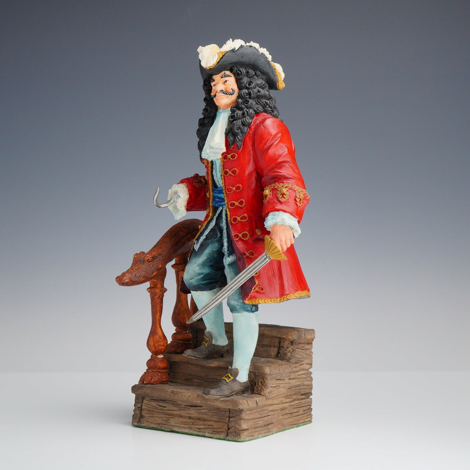 Royal Doulton Captain Hook Figurine HN3636 (1 of 3)